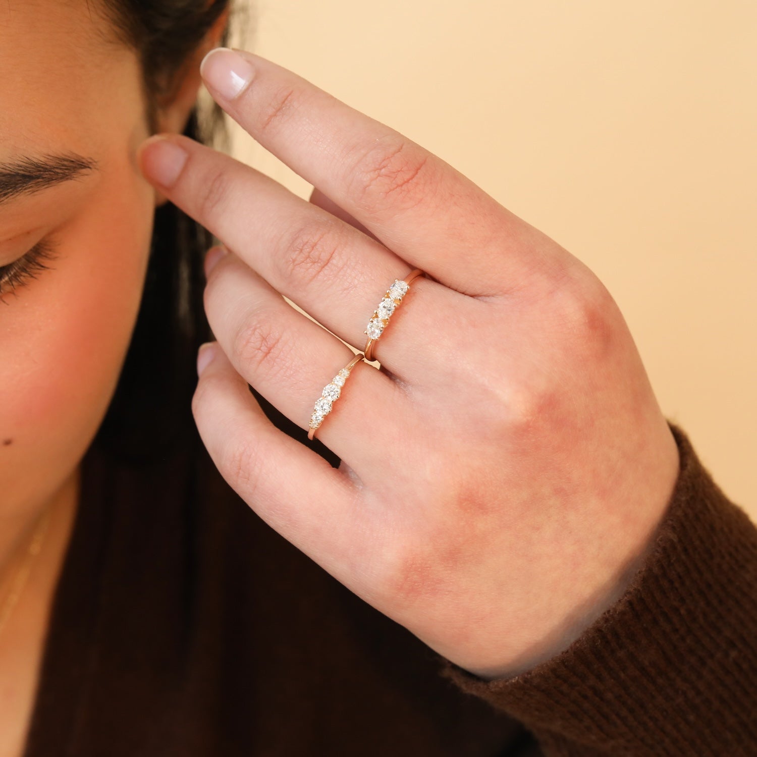 Lola Diamond ring | 9K