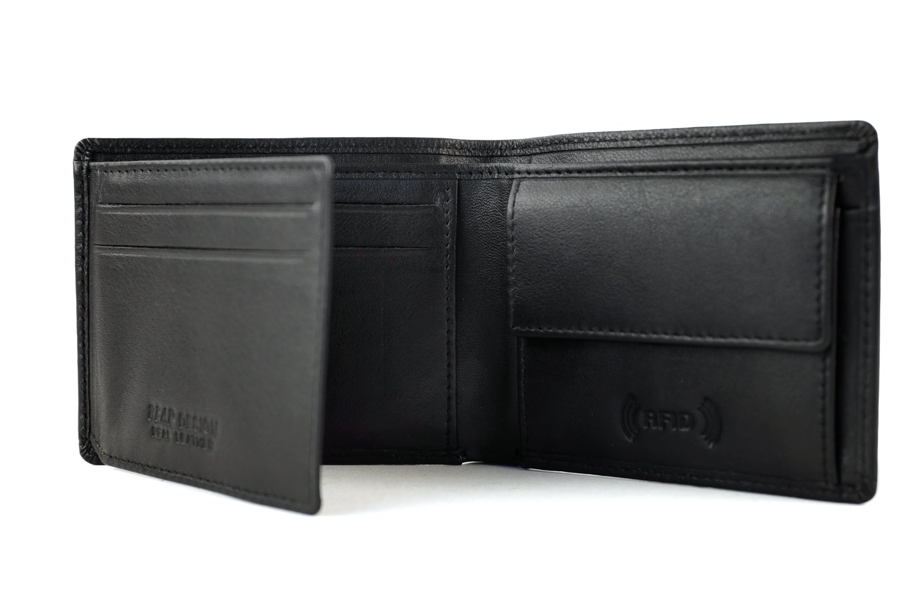 Brieftasche 'Lucas' schwarz - FR 9075