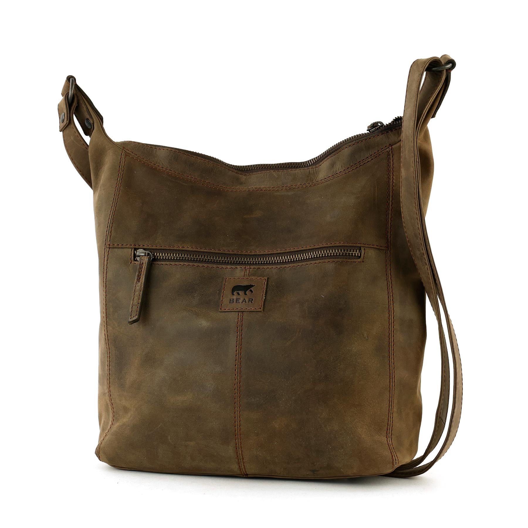 Schultertasche „Anna“ braun