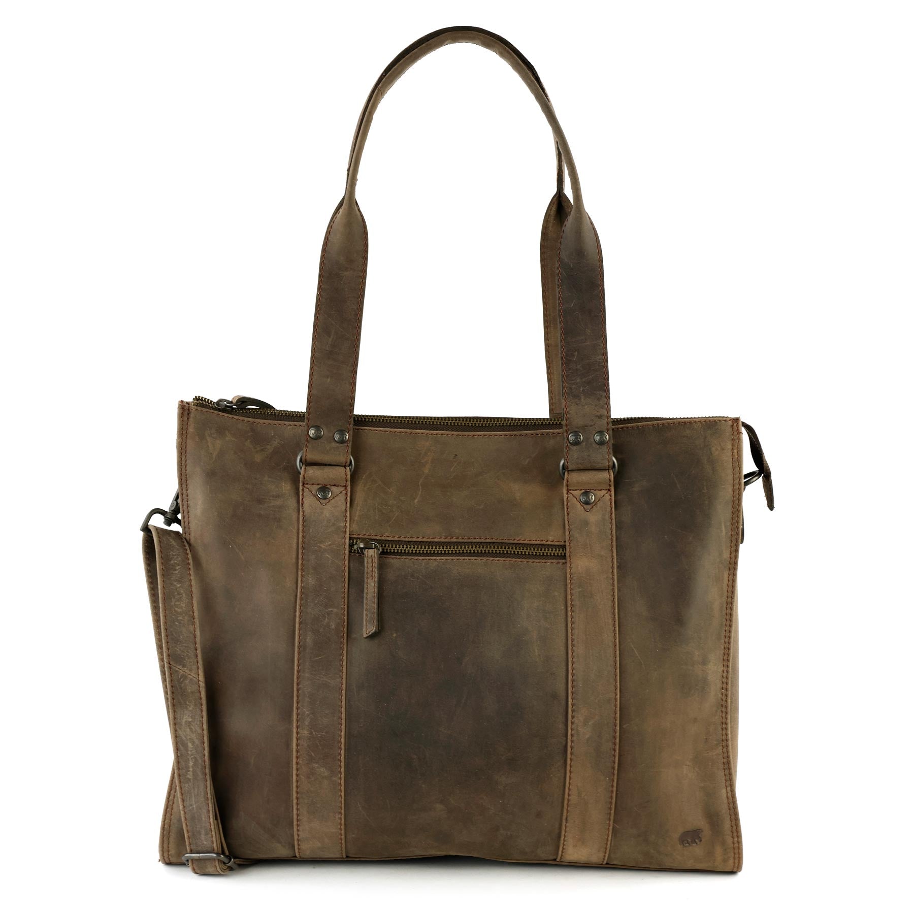 Hand-/Schultertasche 'Mea' braun