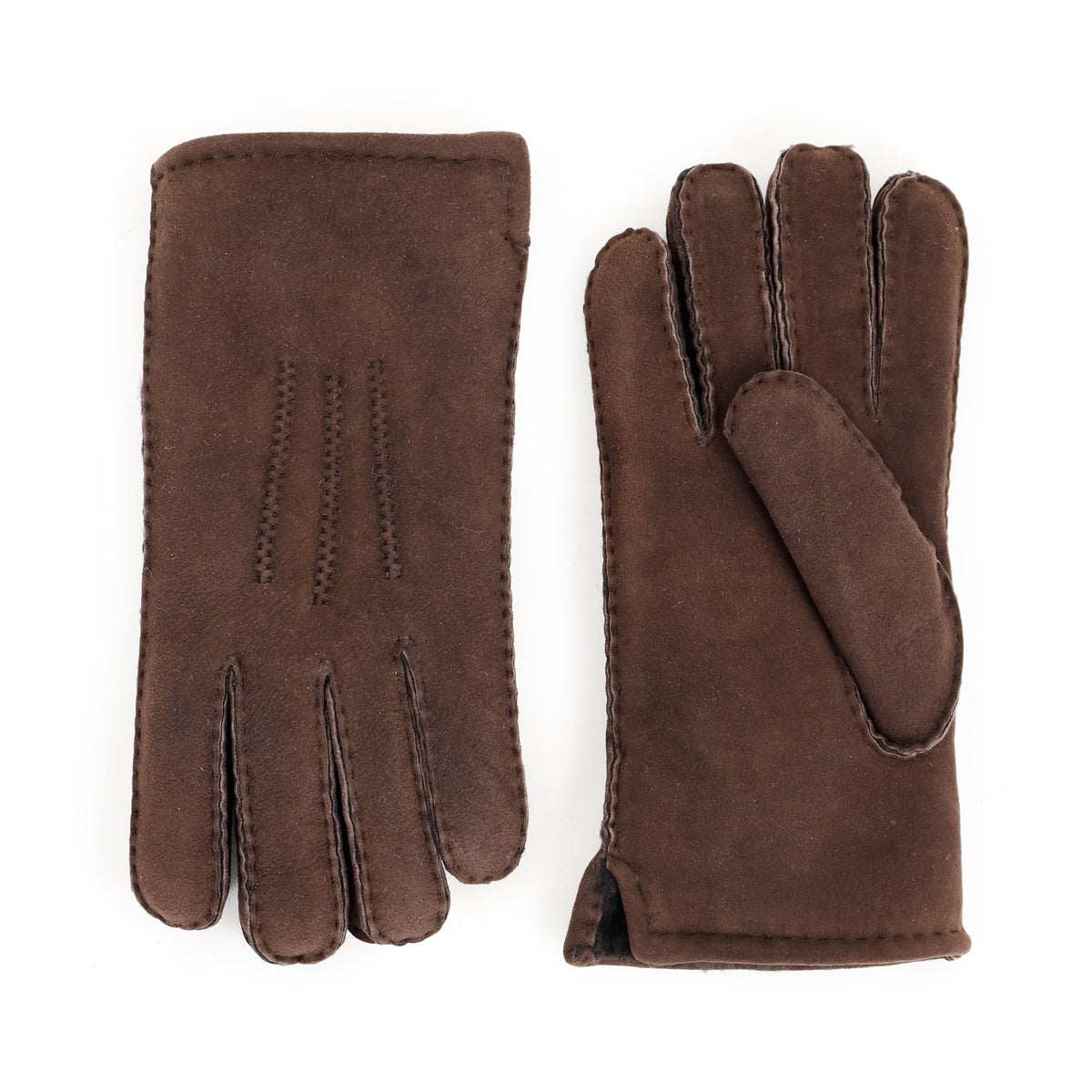 Schafwoll-Handschuhe für Herren 'Victor' schwarz