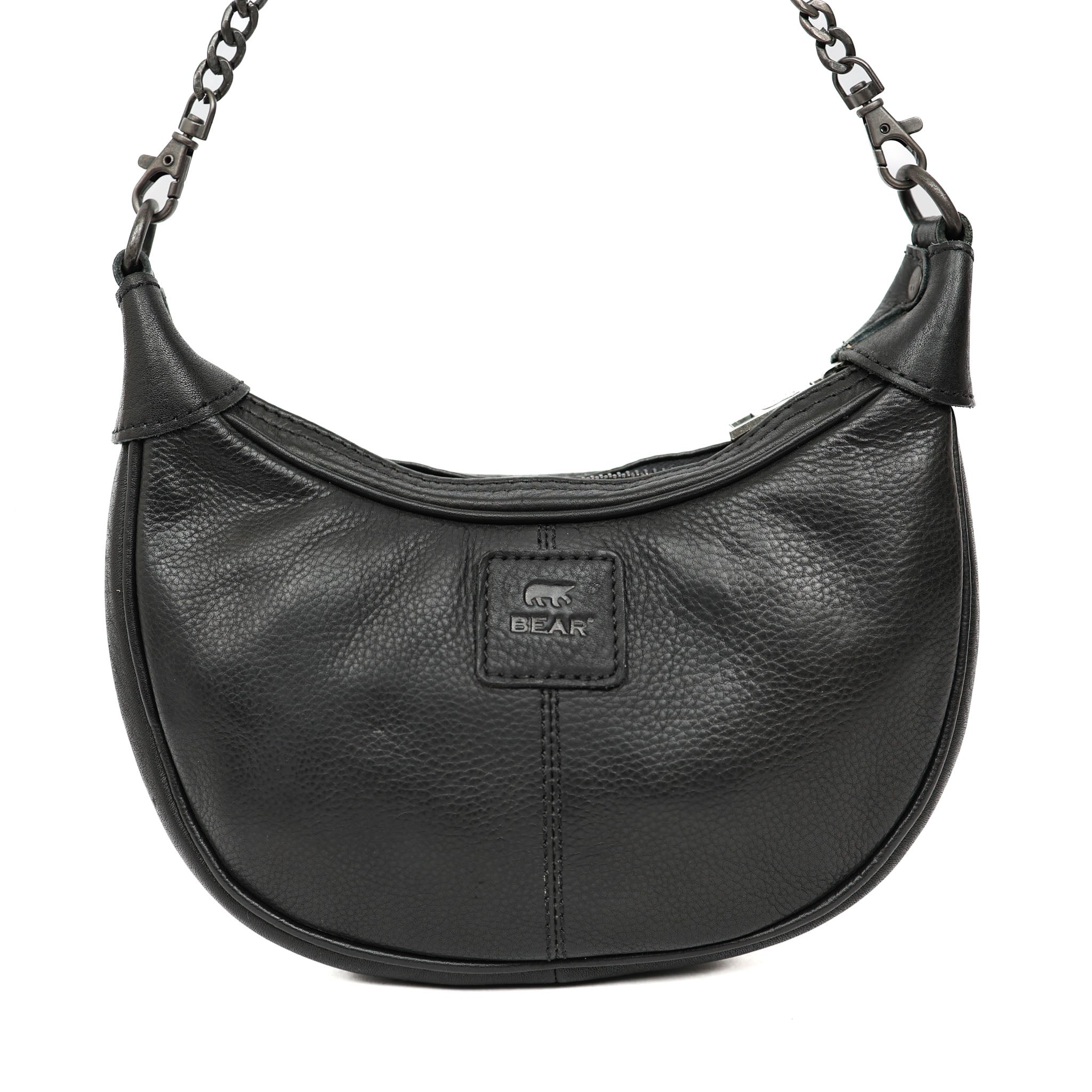 Hand-/Umhängetasche mit Kette 'Amira' Schwarz