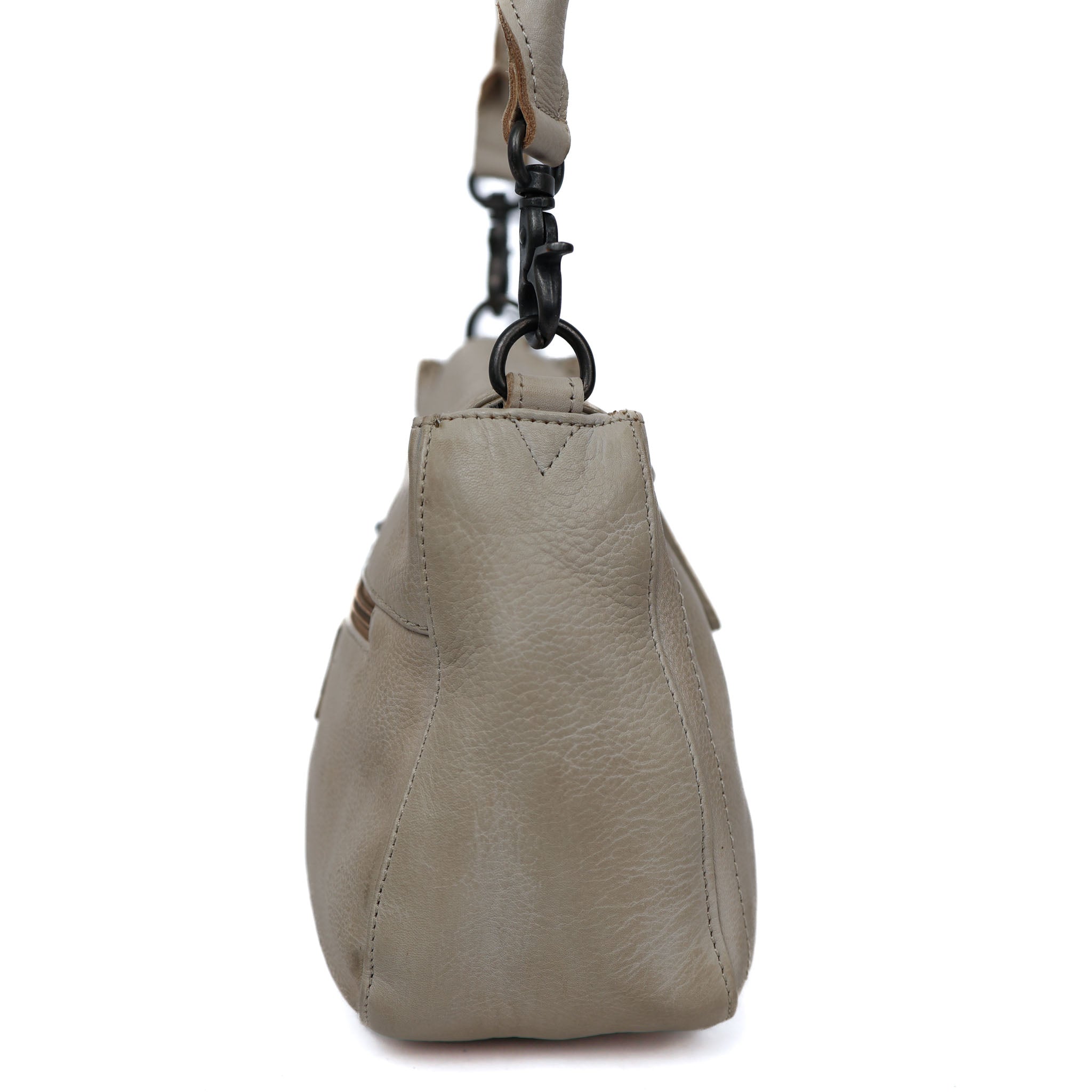 Hand-/Umhängetasche mit Klappe 'Fenna' Feather