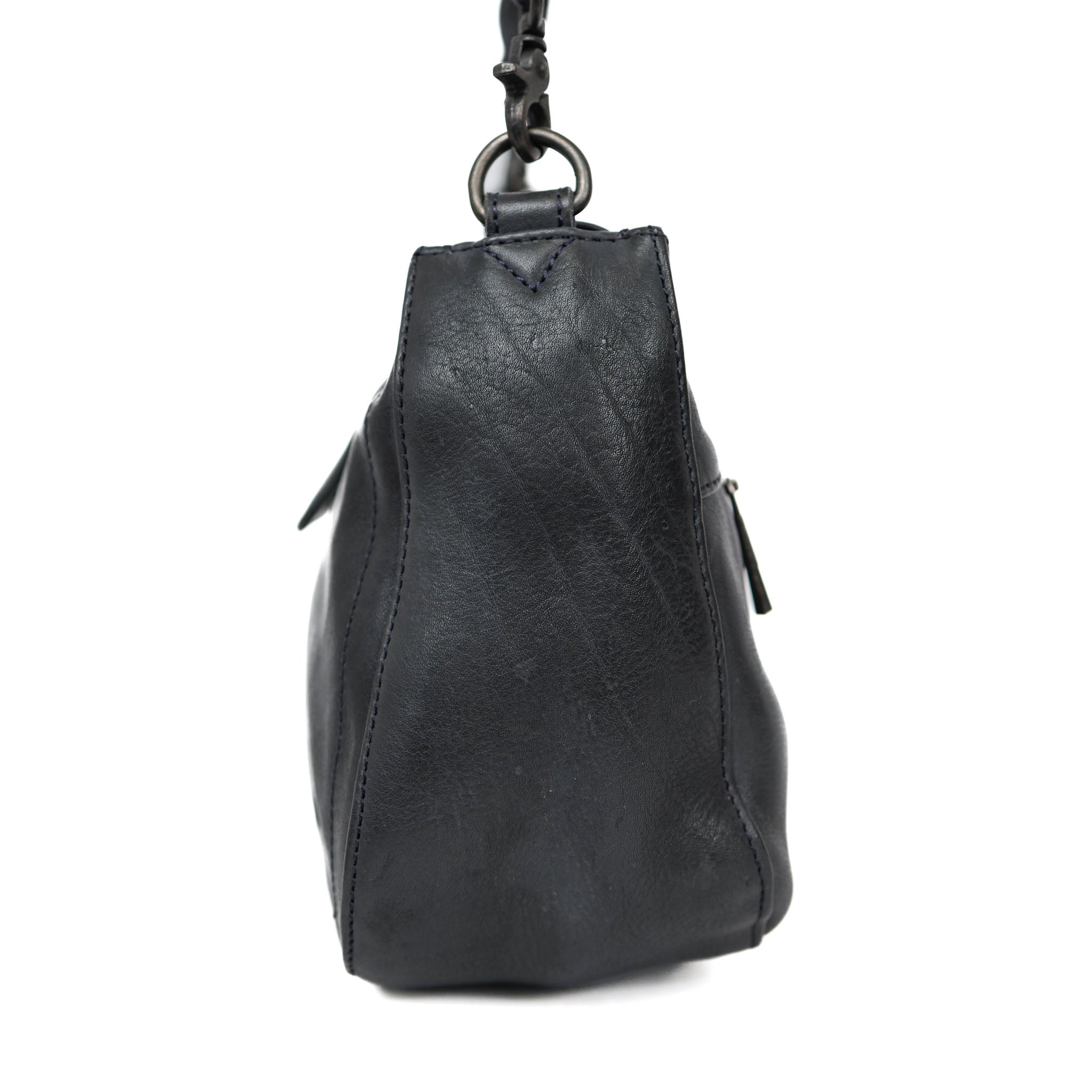 Hand-/Umhängetasche mit Klappe 'Fenna' Dunkelblau