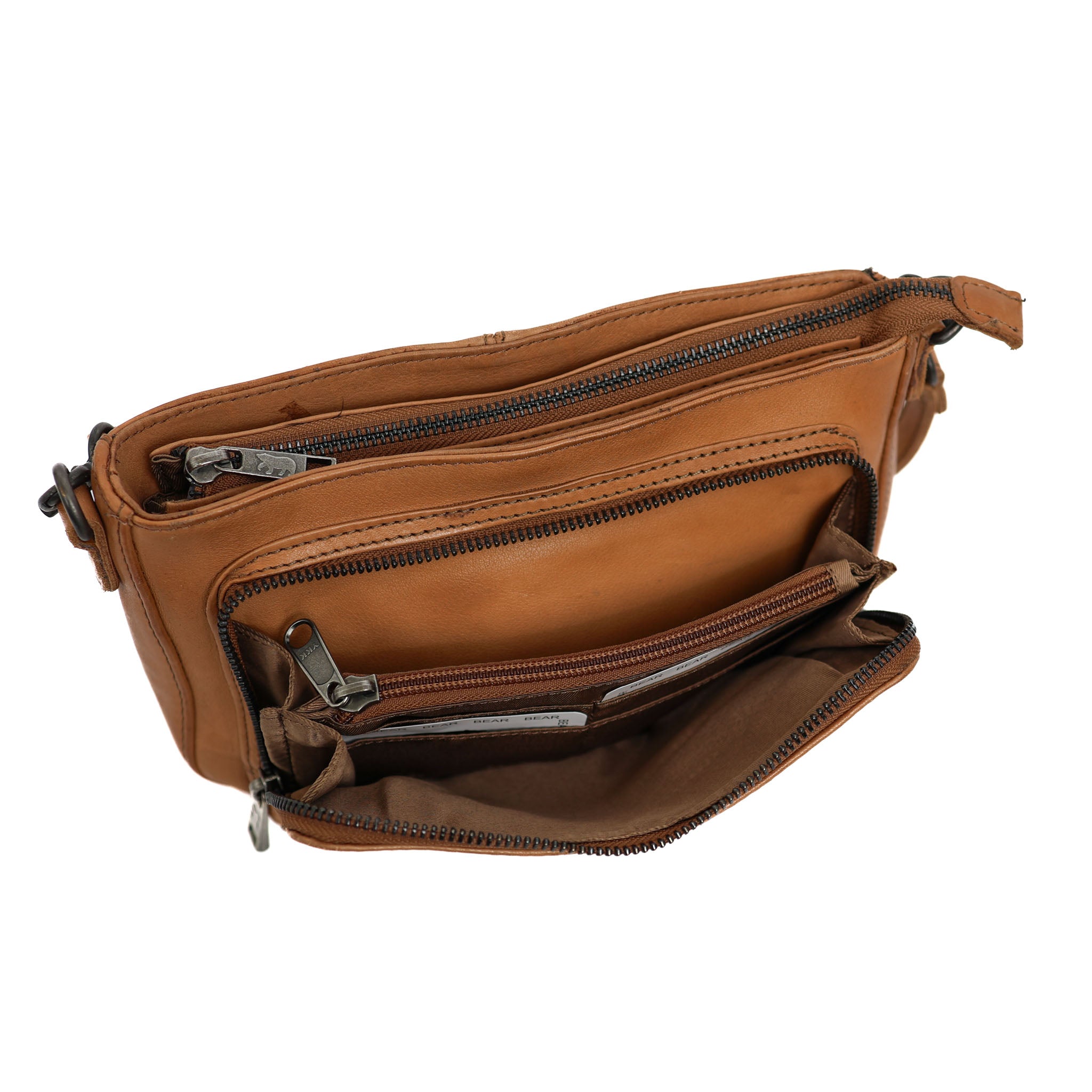 Kleine Hand-/Umhängetasche 'Livia' Taupe