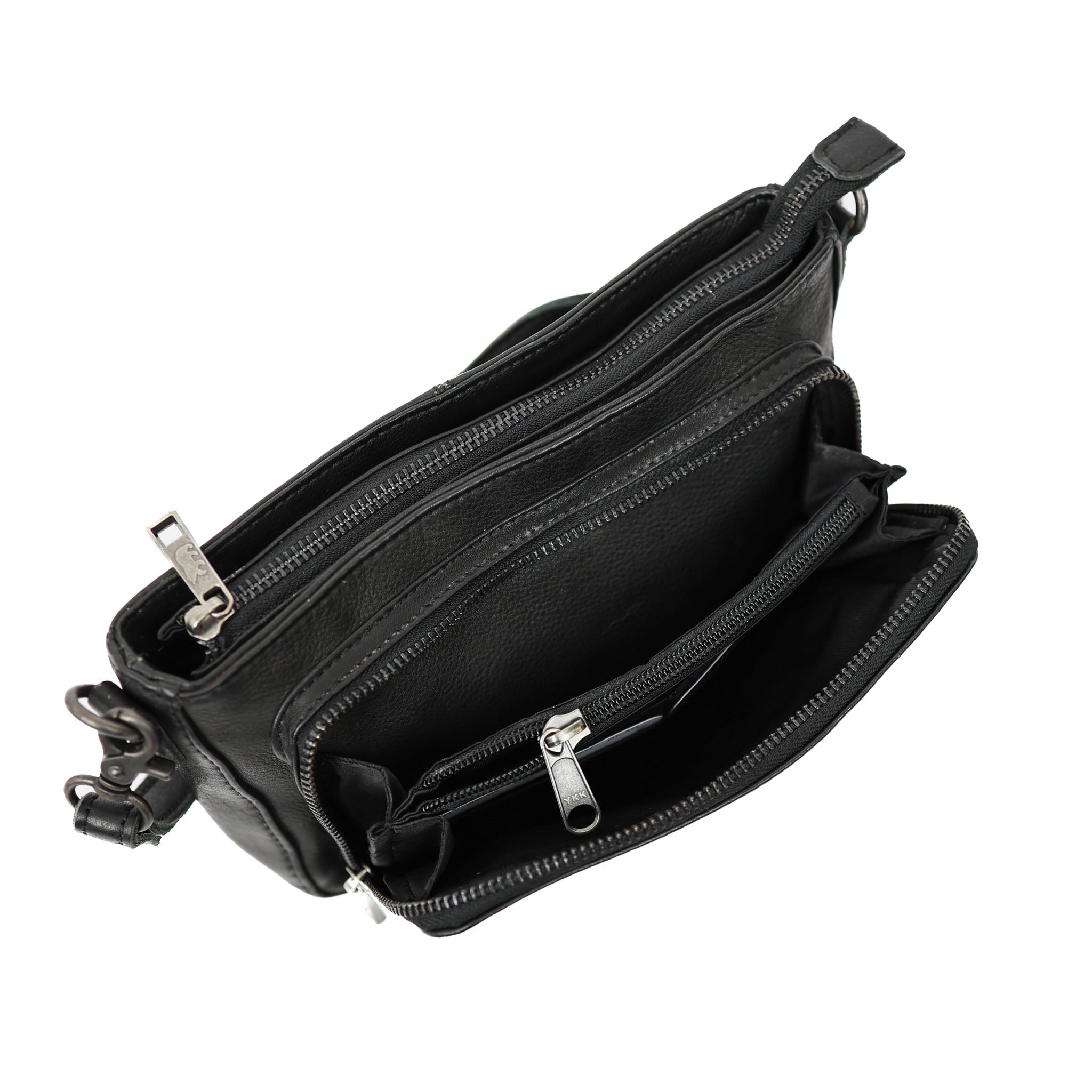 Kleine Hand-/Umhängetasche 'Livia' Schwarz