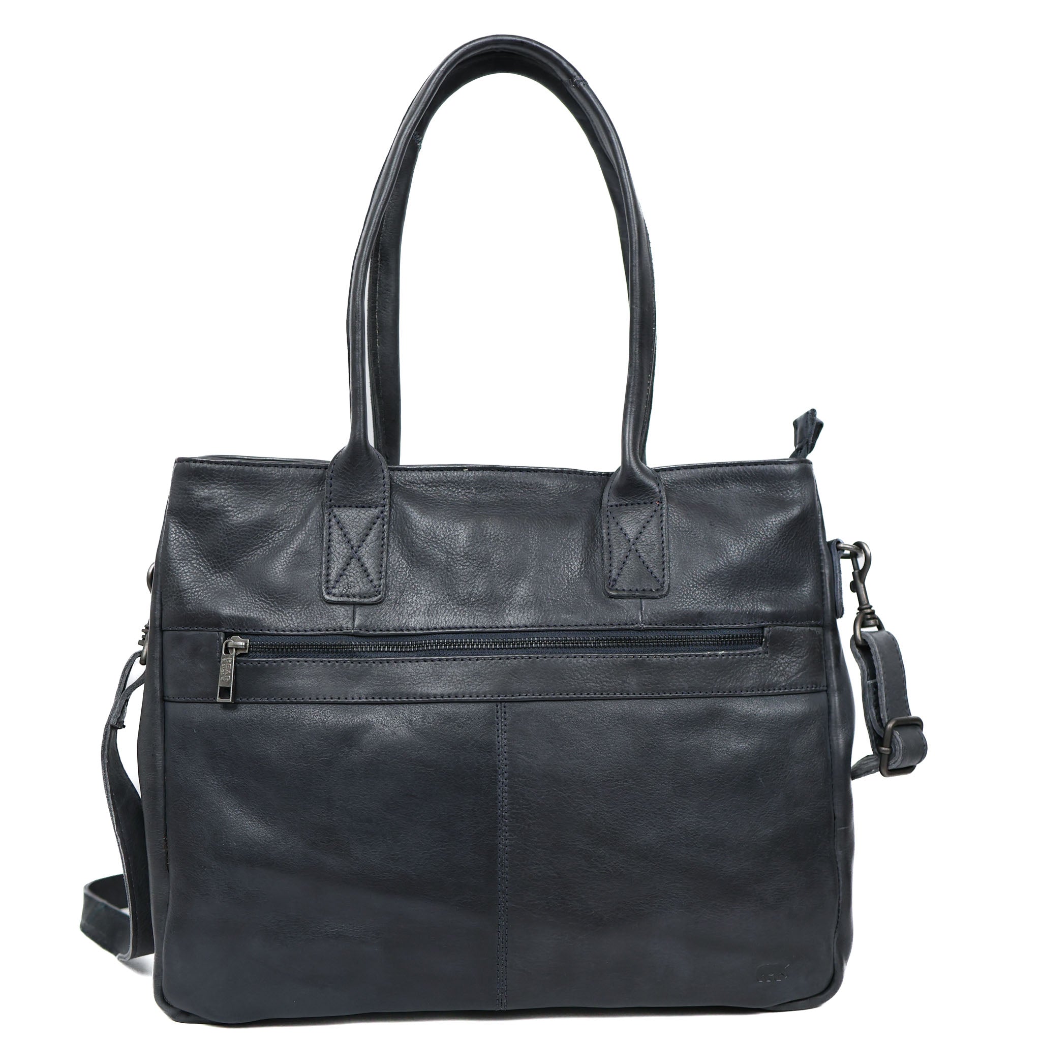 Hand-/Umhängetasche mit Laptopfach 'Maeve' Dunkelblau