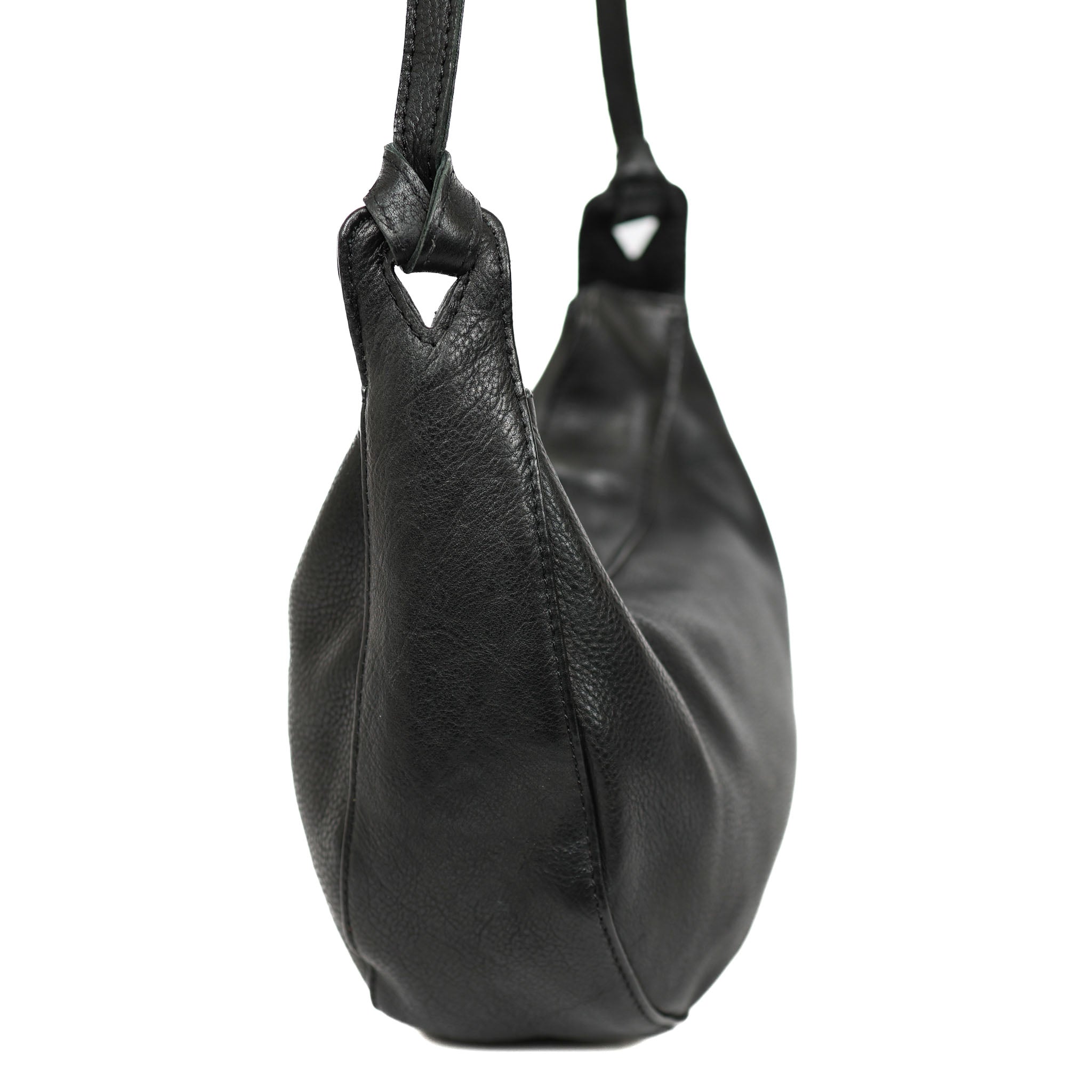 Mittelgroße Beuteltasche 'Senn' Schwarz