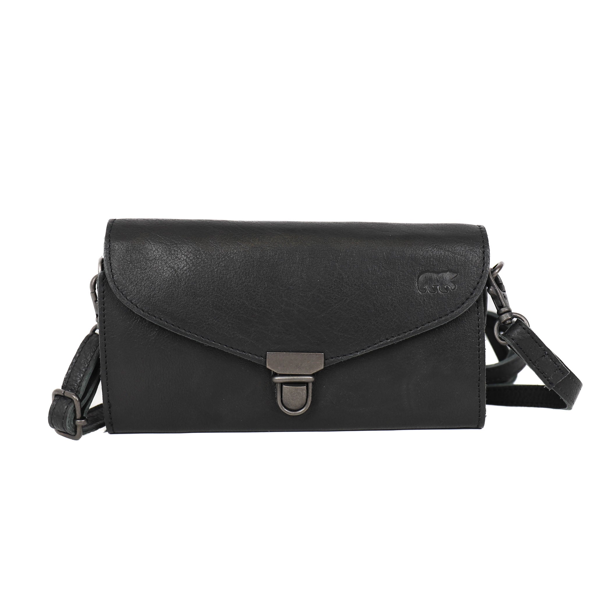 Clutch/Umschlagtasche 'Pascalle' Schwarz