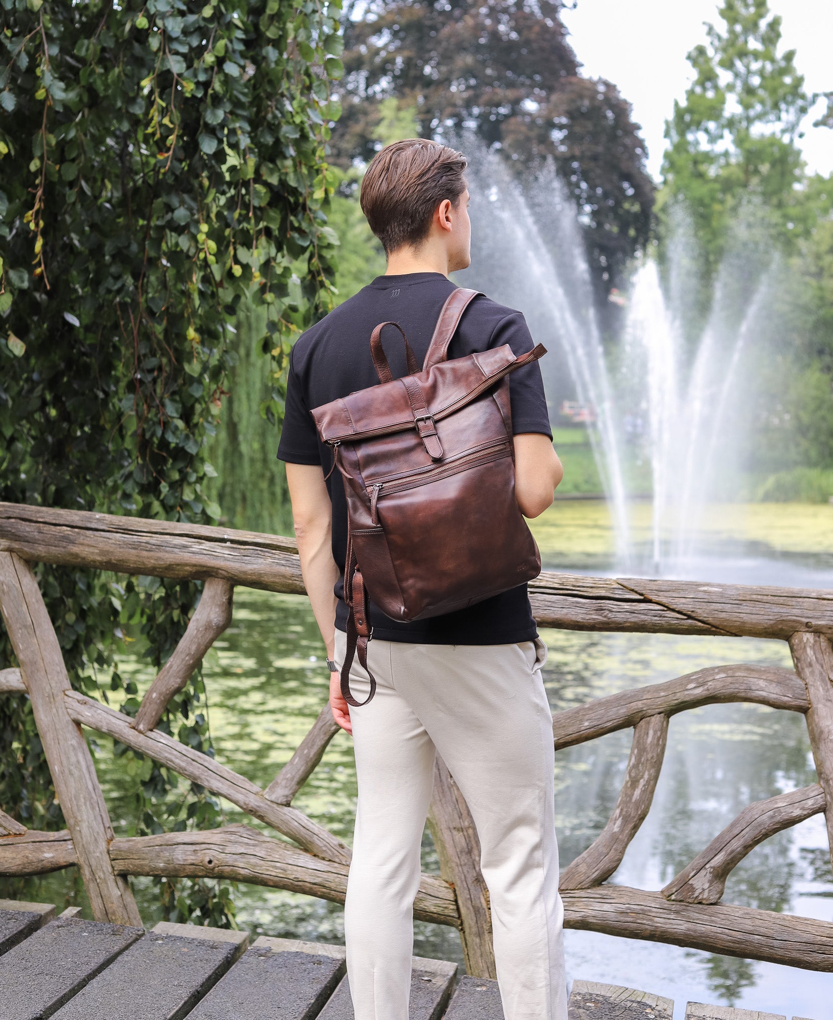 Rucksack 'Rick' schwarz