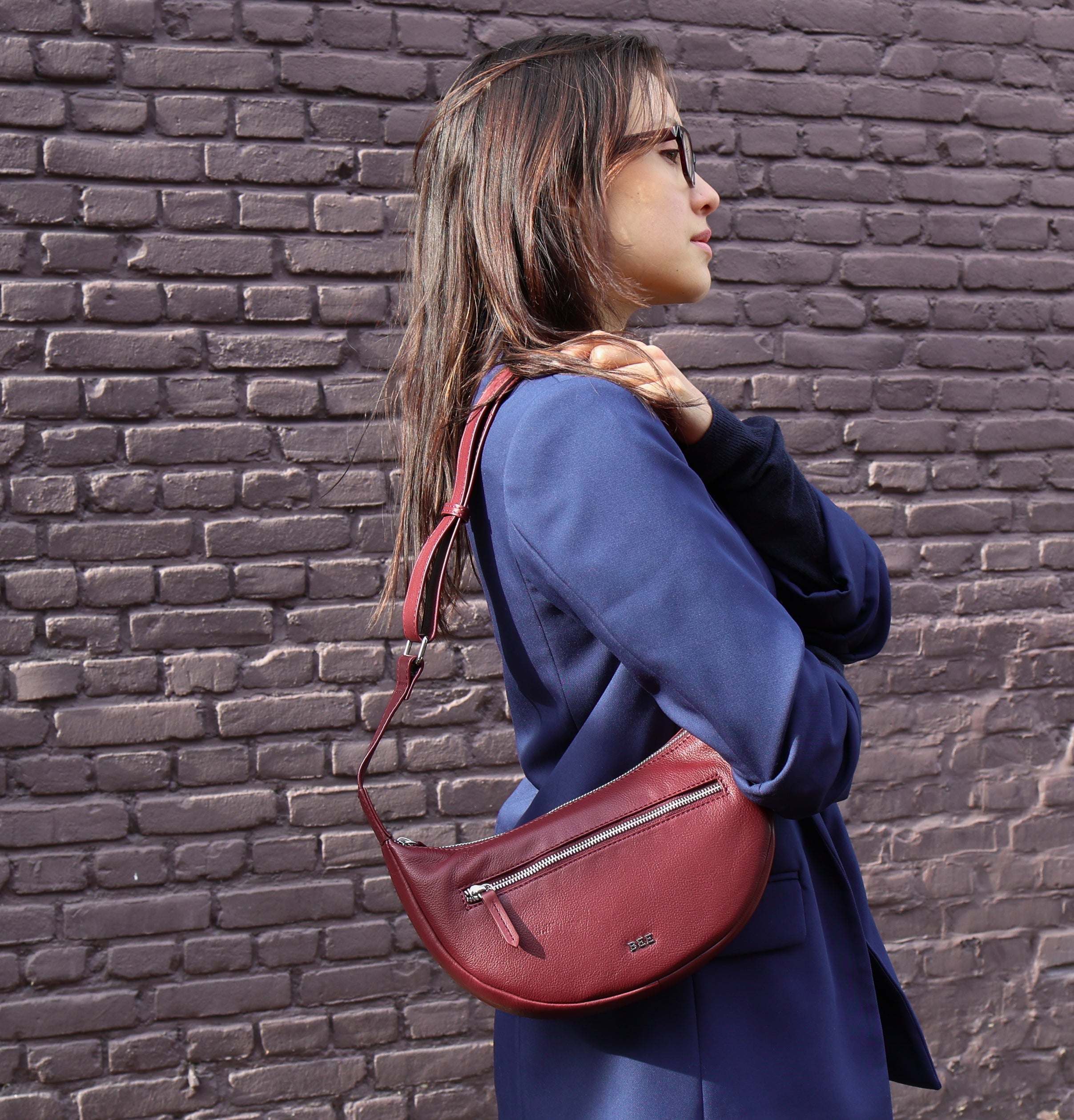 Crossbody Tasche 'Izzy' Bordeaux