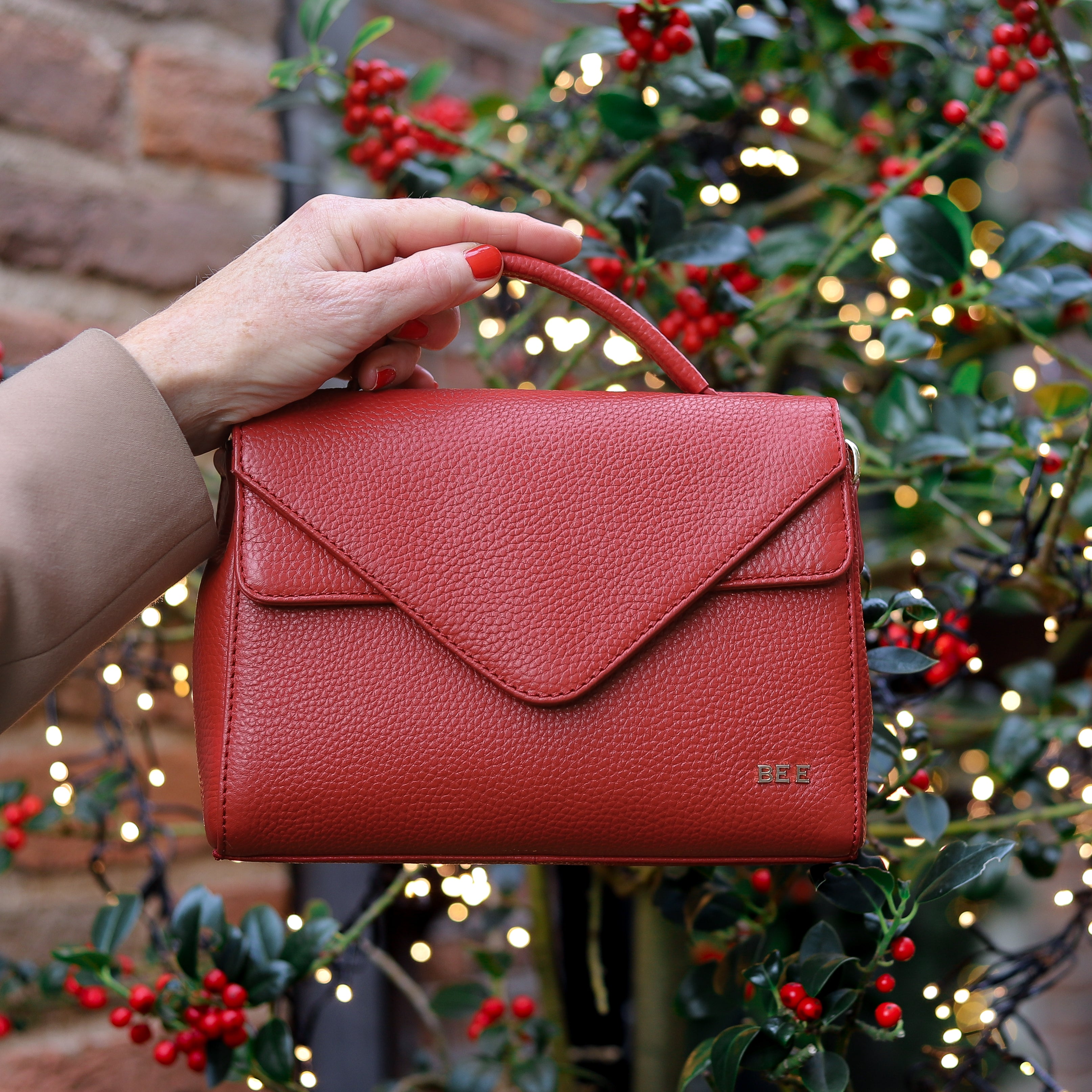 Hand-/Umhängetasche 'Christy' Red