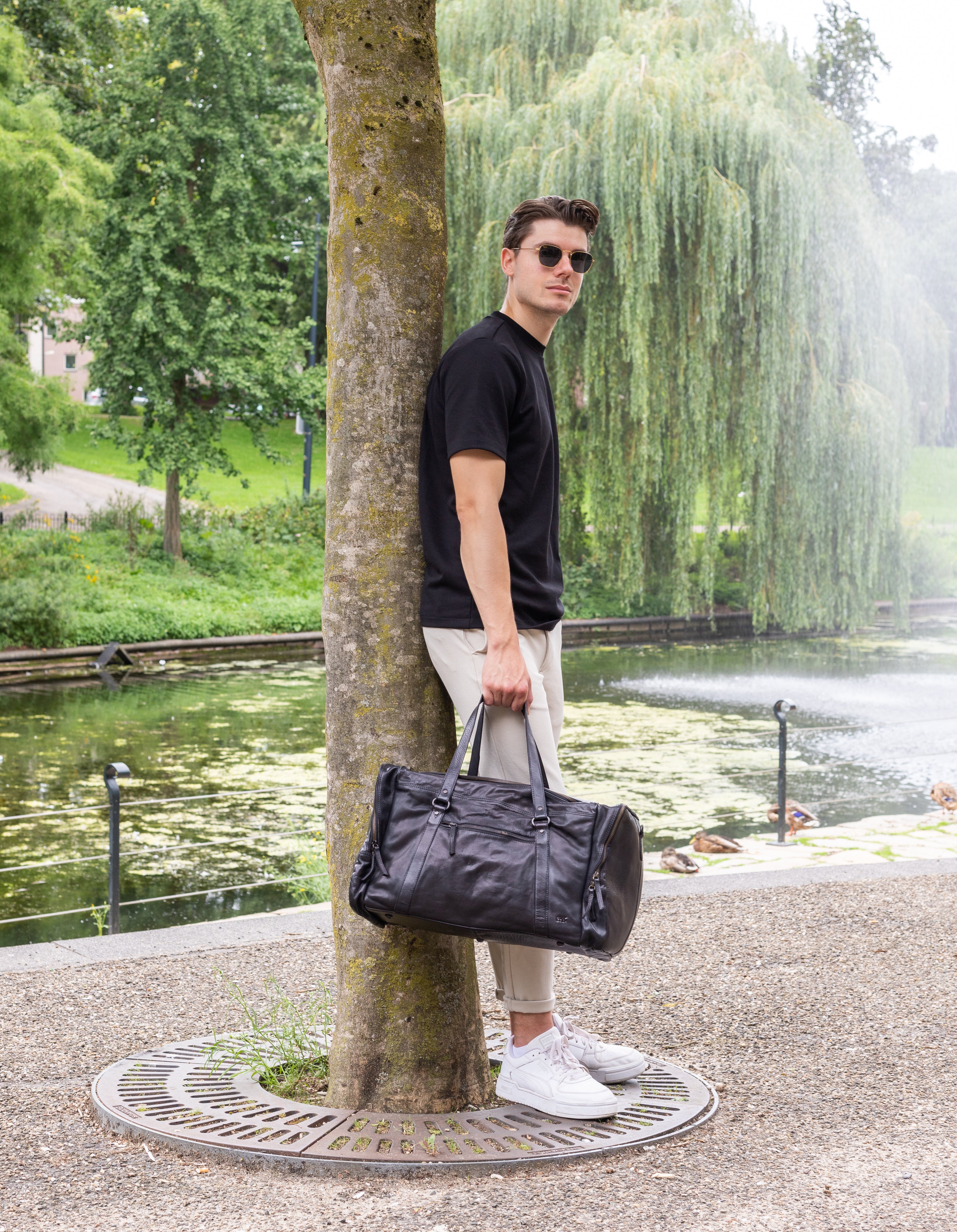 Wochenendtasche 'Max' Cognac - CL 32879