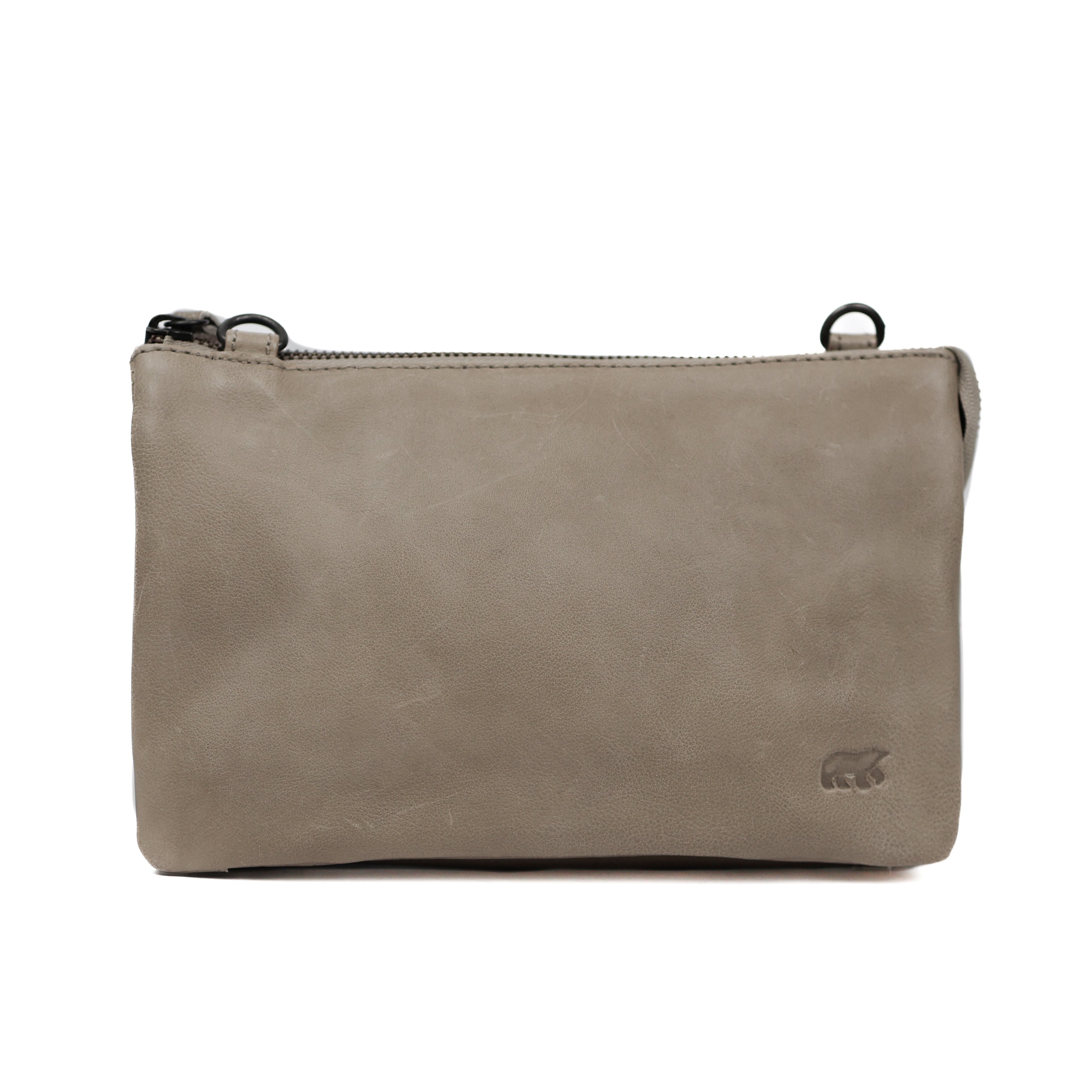 Portemonnaie Tasche 'Uma' Silver Mink