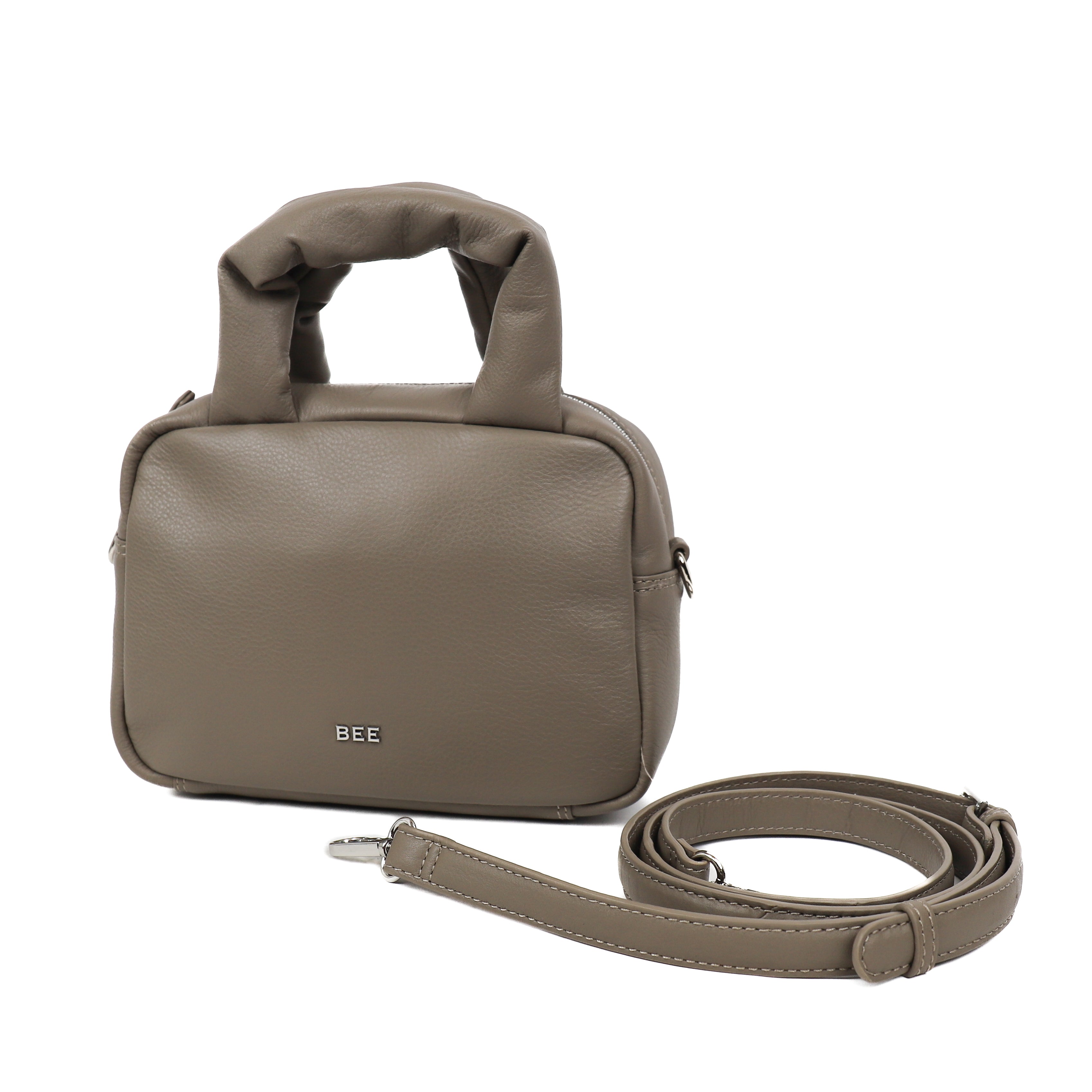Hand-/Umhängetasche 'Marly' Silver Mink