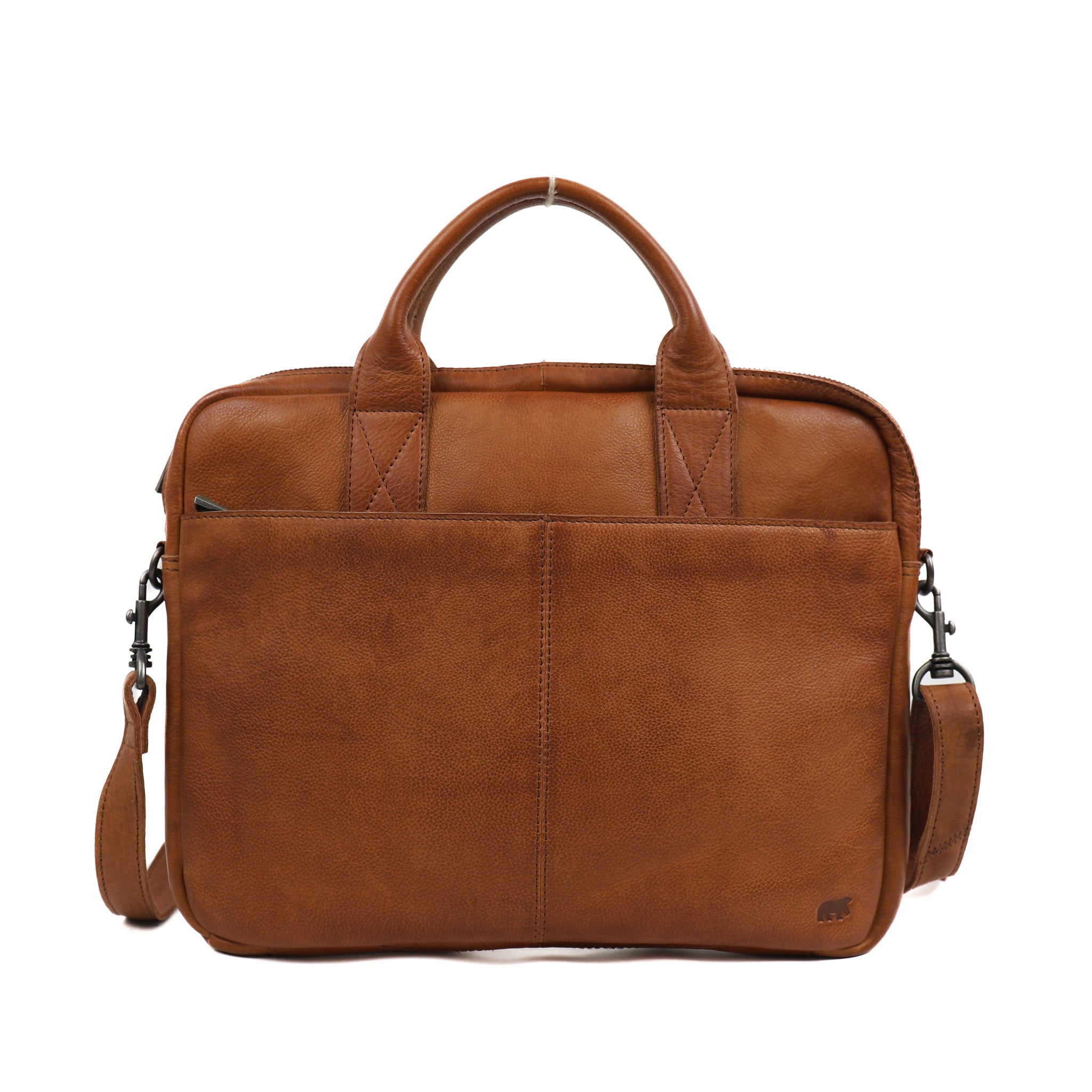 Kompakte Laptoptasche 'Delphi' cognac