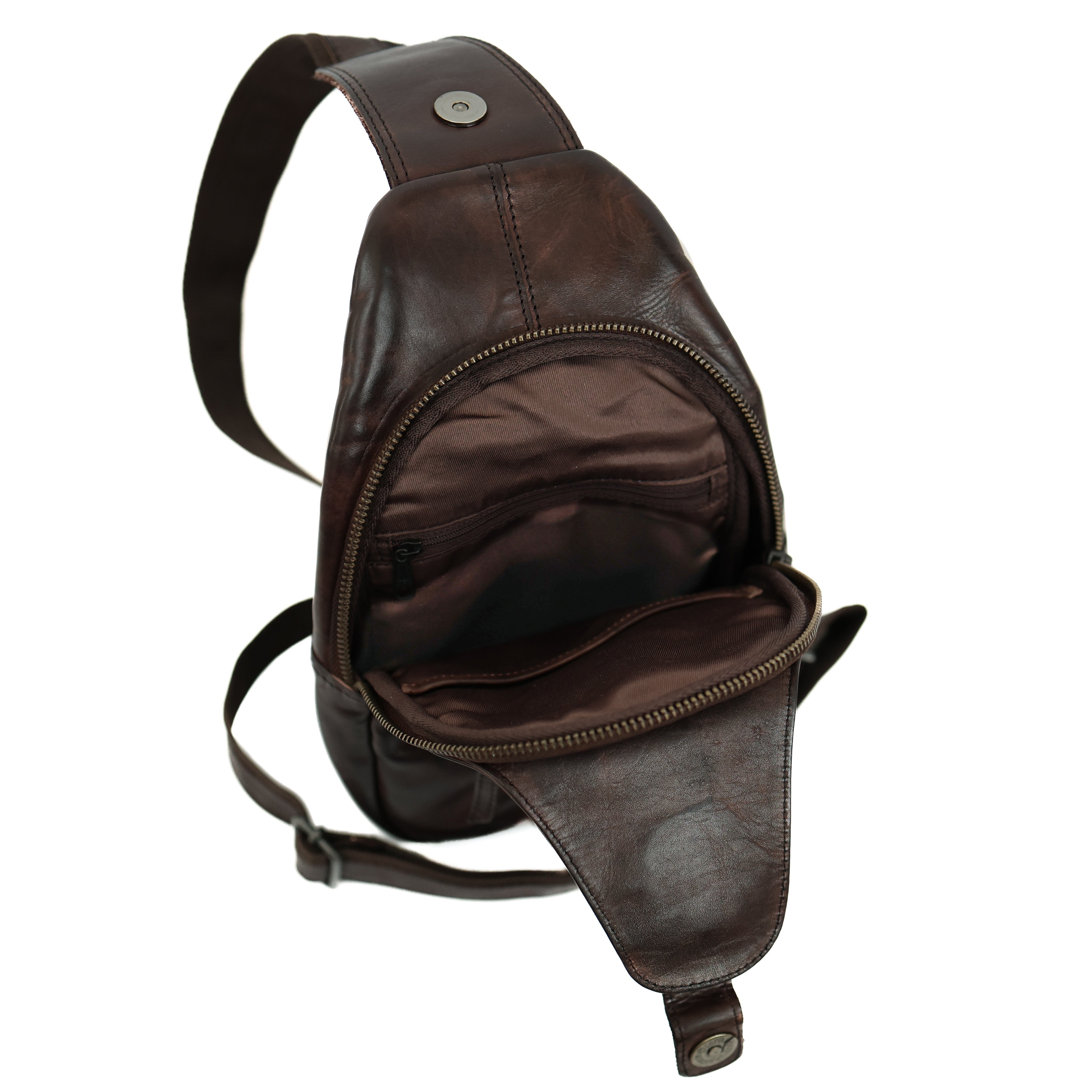 Crossbody Tasche 'Daley' Dunkelbraun
