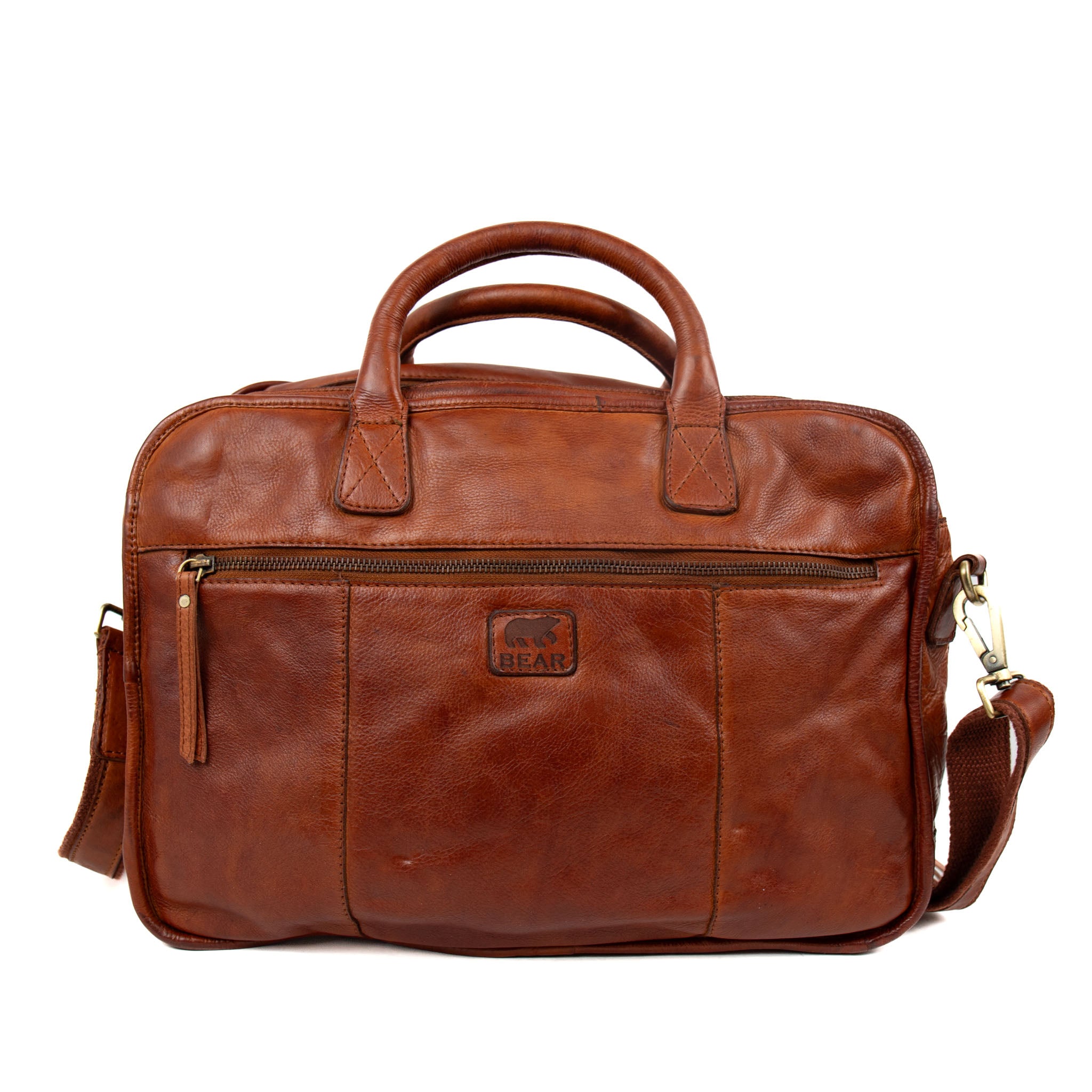 Aktentasche MJ 1836 Cognac