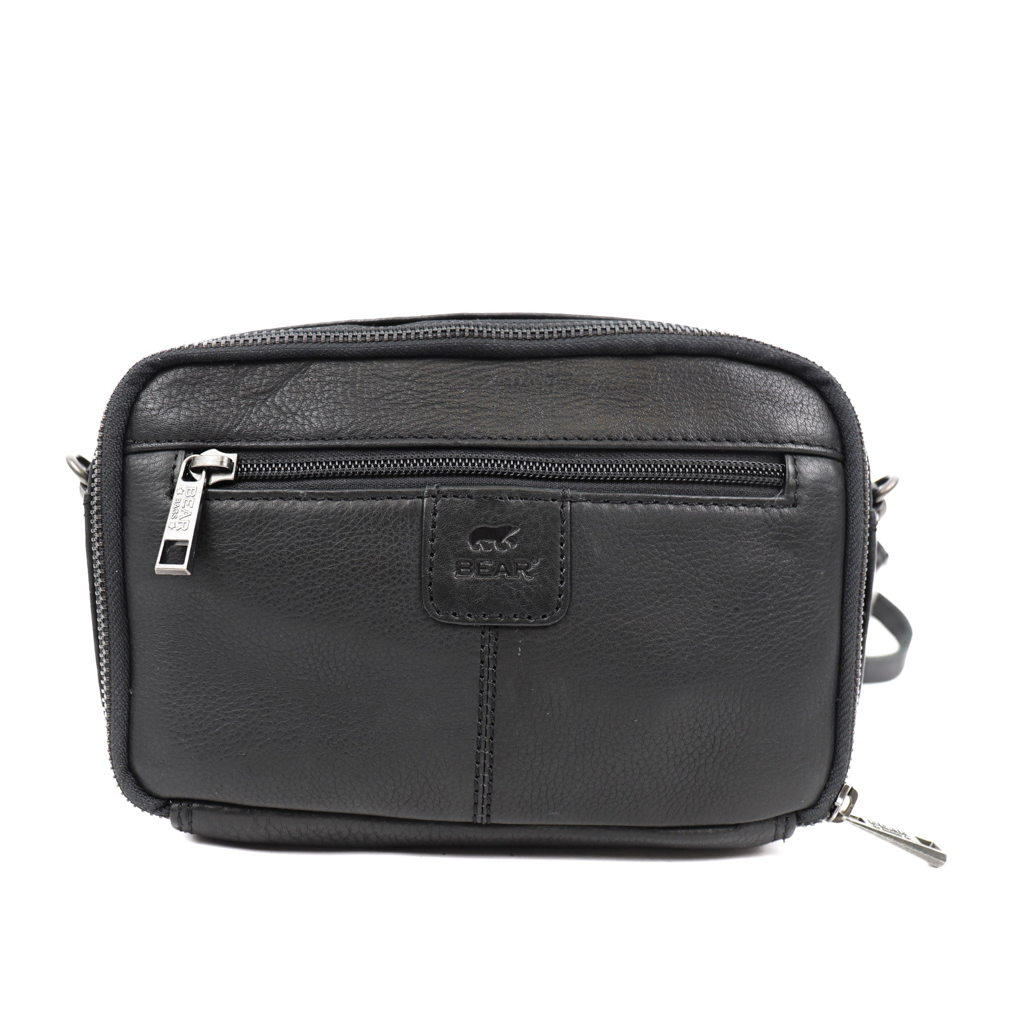 Umhängetasche/Schultertasche 'Eleonora' schwarz