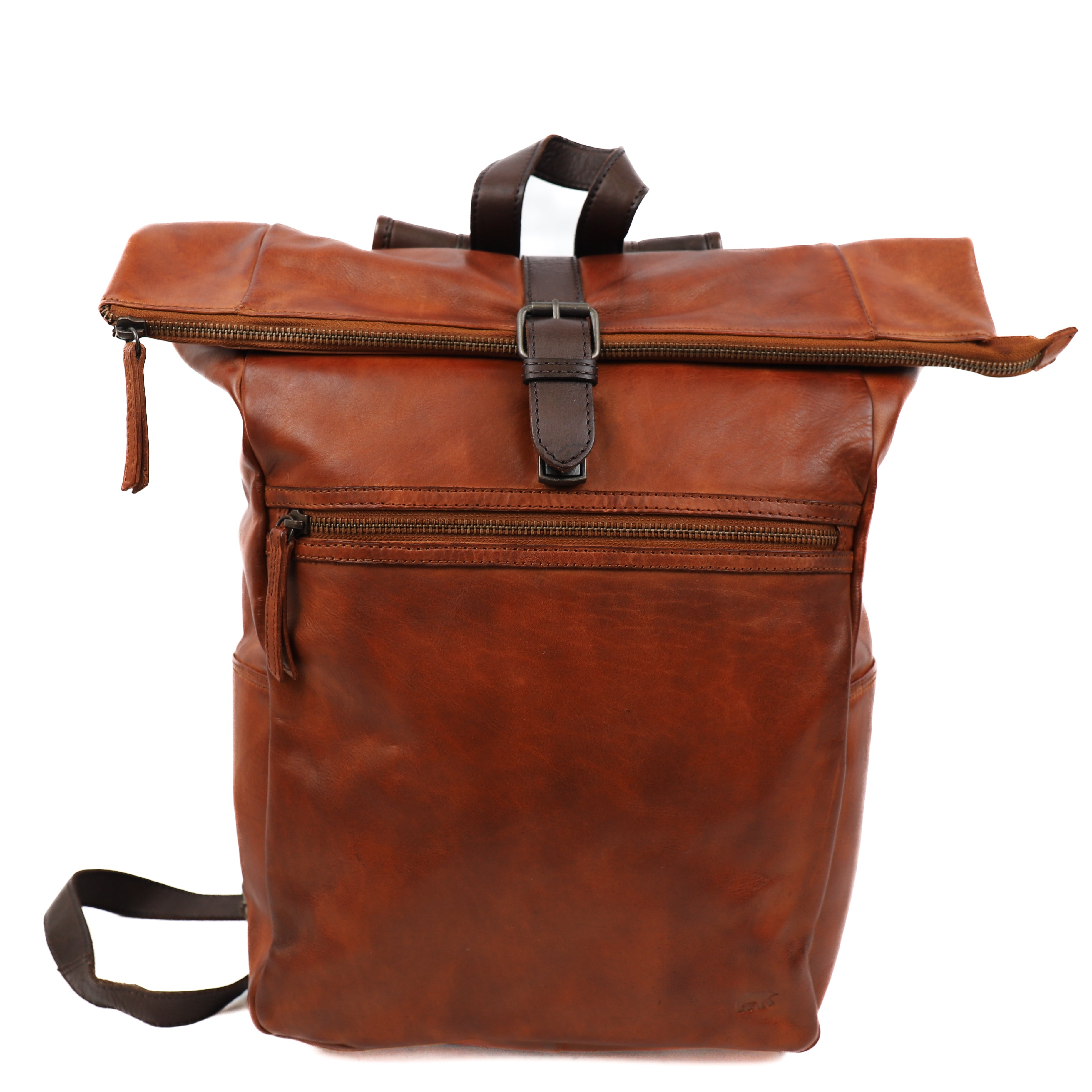 Rucksack 'Rick' Cognac/Braun