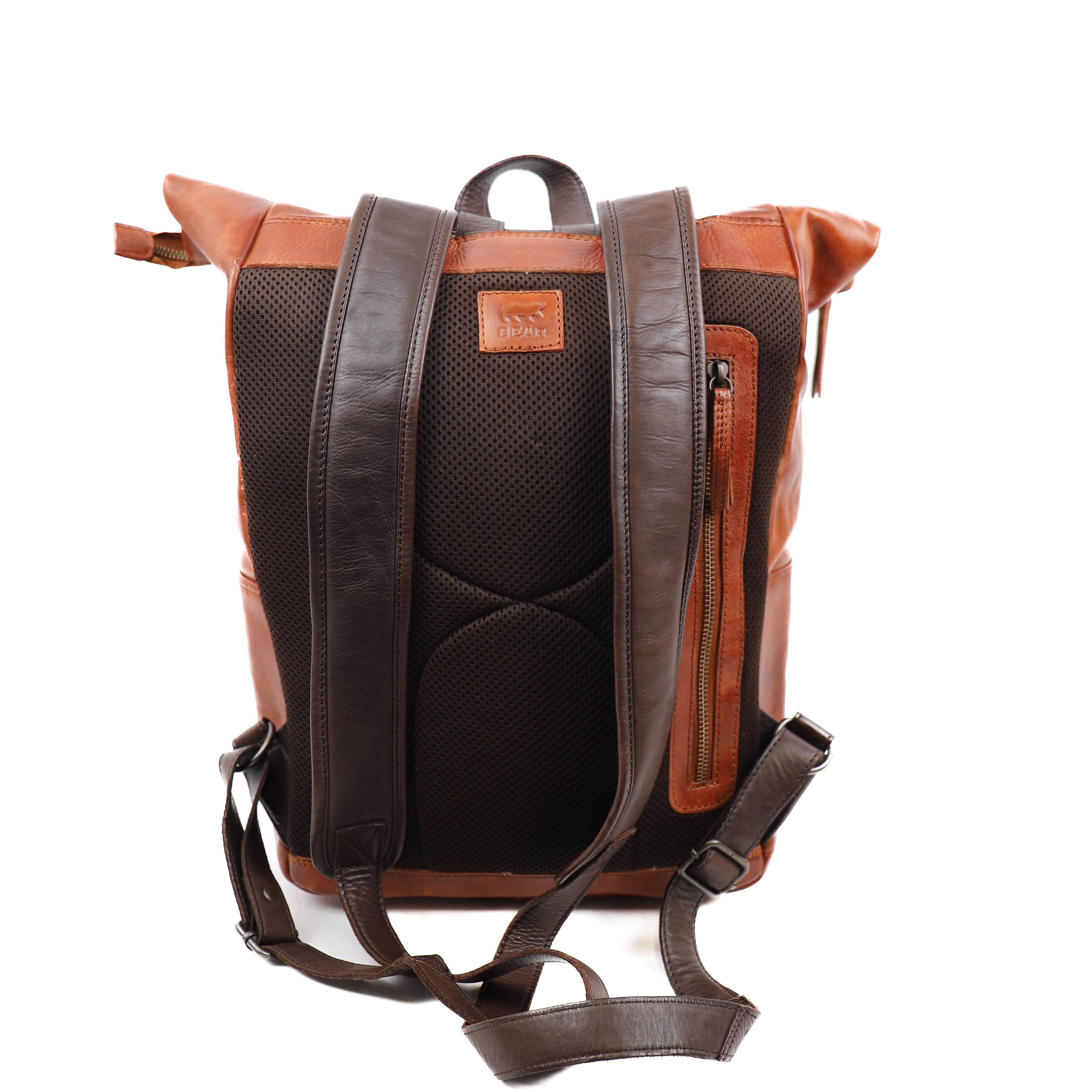 Rucksack 'Rick' Cognac/Braun