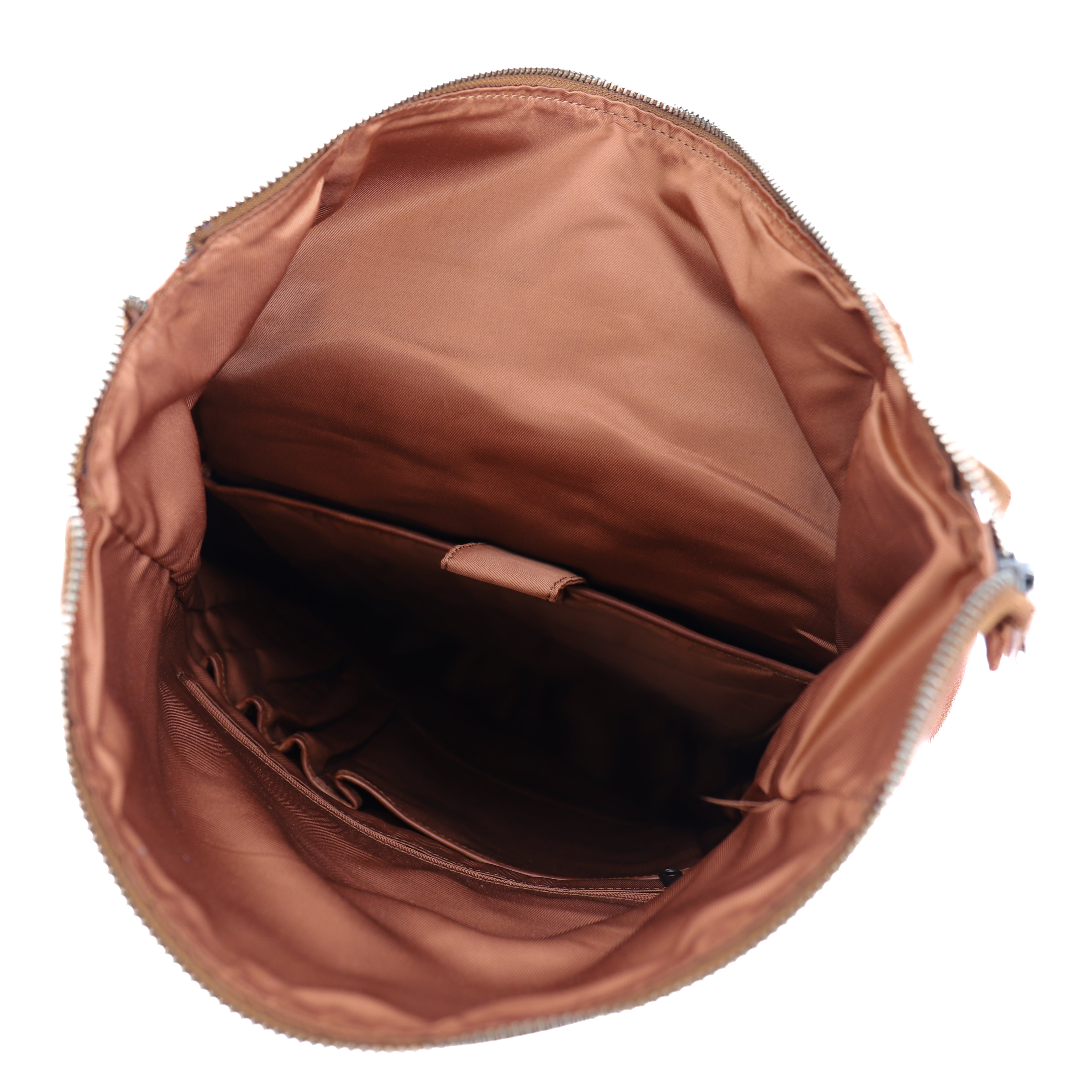 Rucksack 'Rick' Cognac/Braun