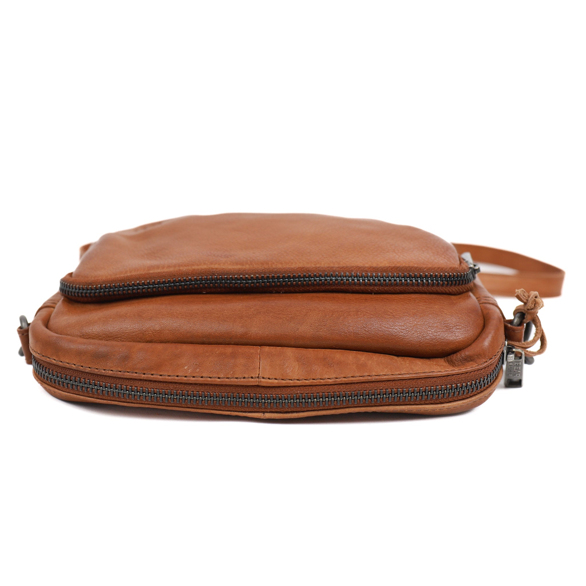 Umhängetasche 'Peggy' Cognac