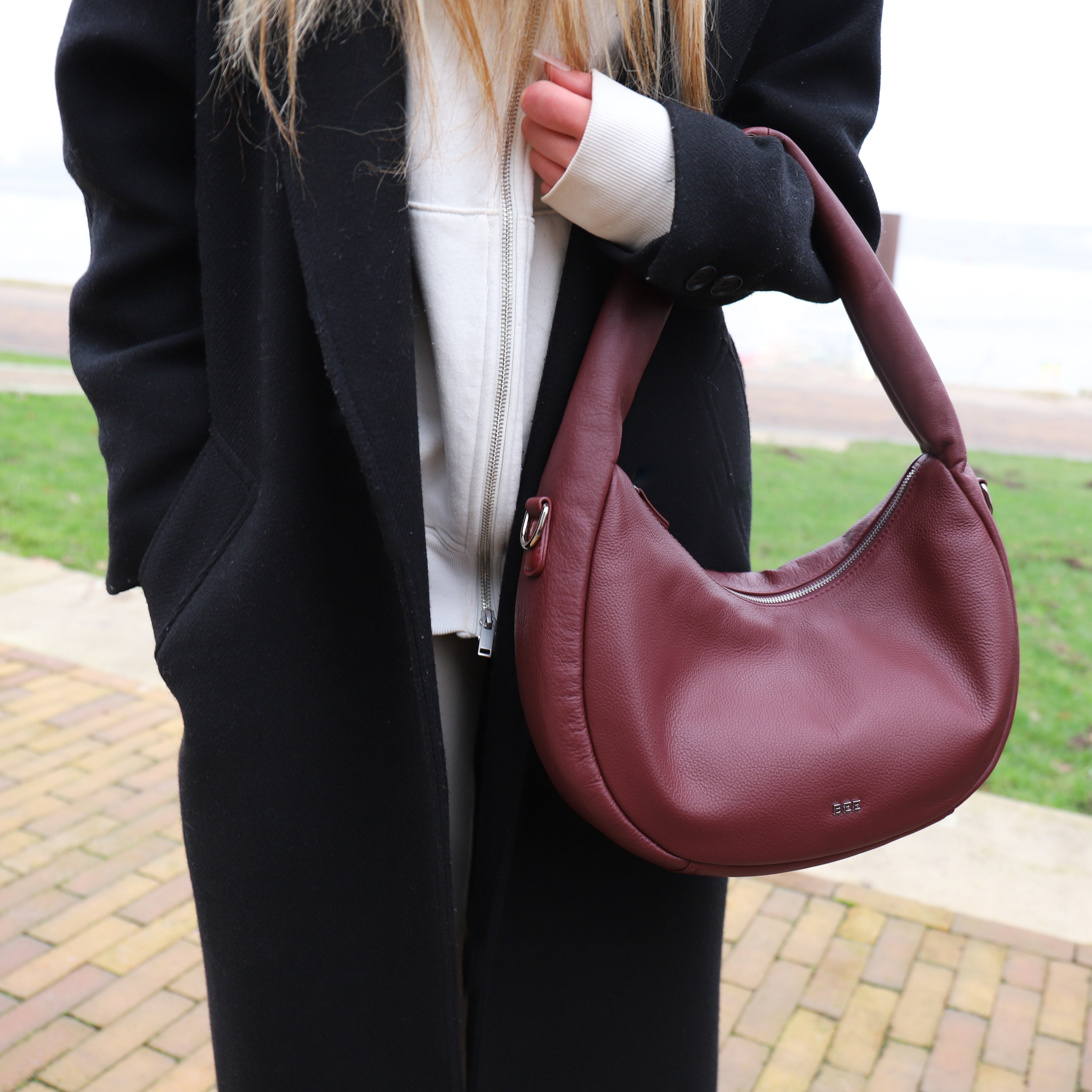 Hand-/Umhängetasche 'Elody' Bordeaux