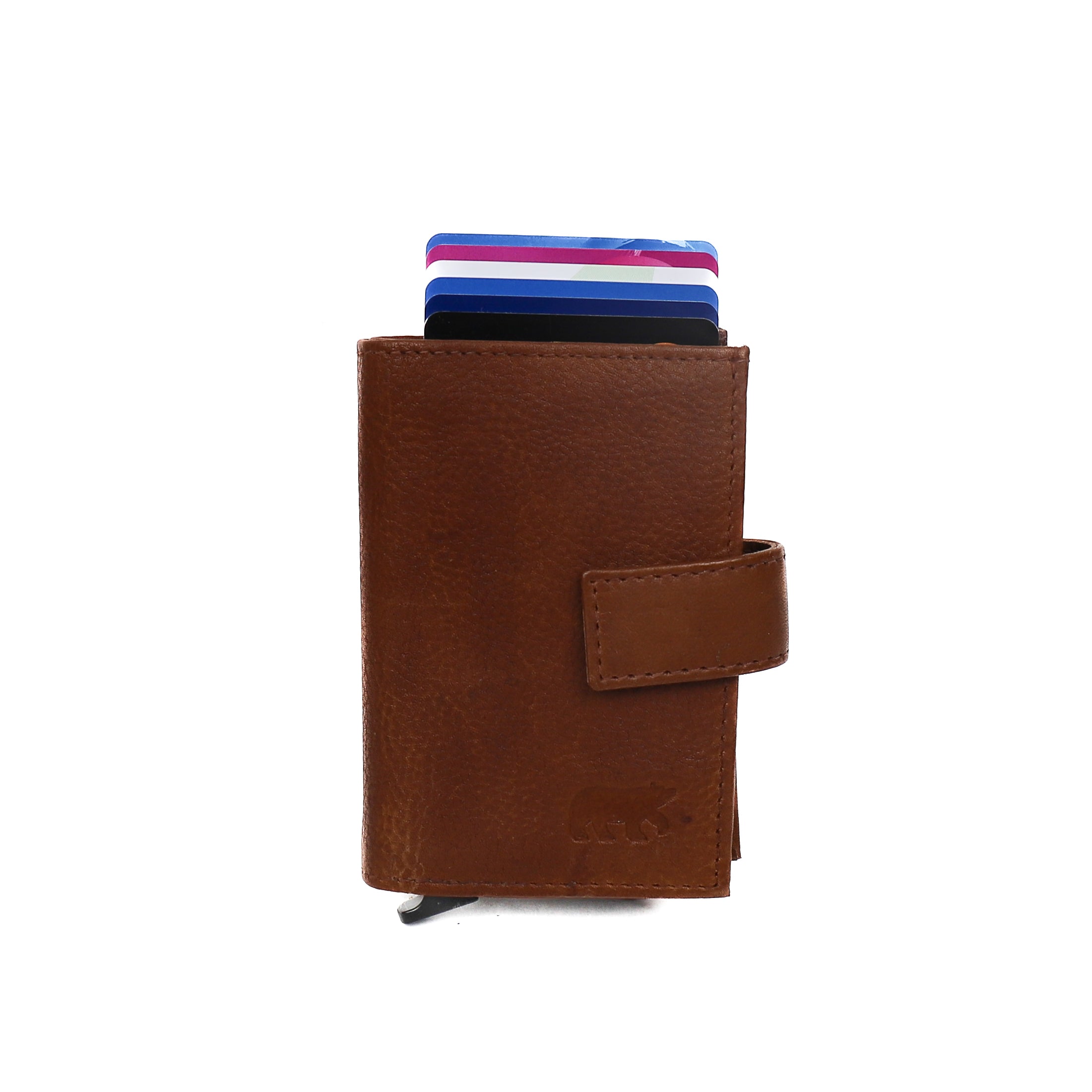 Kartenhalter 'Elsie' Cognac