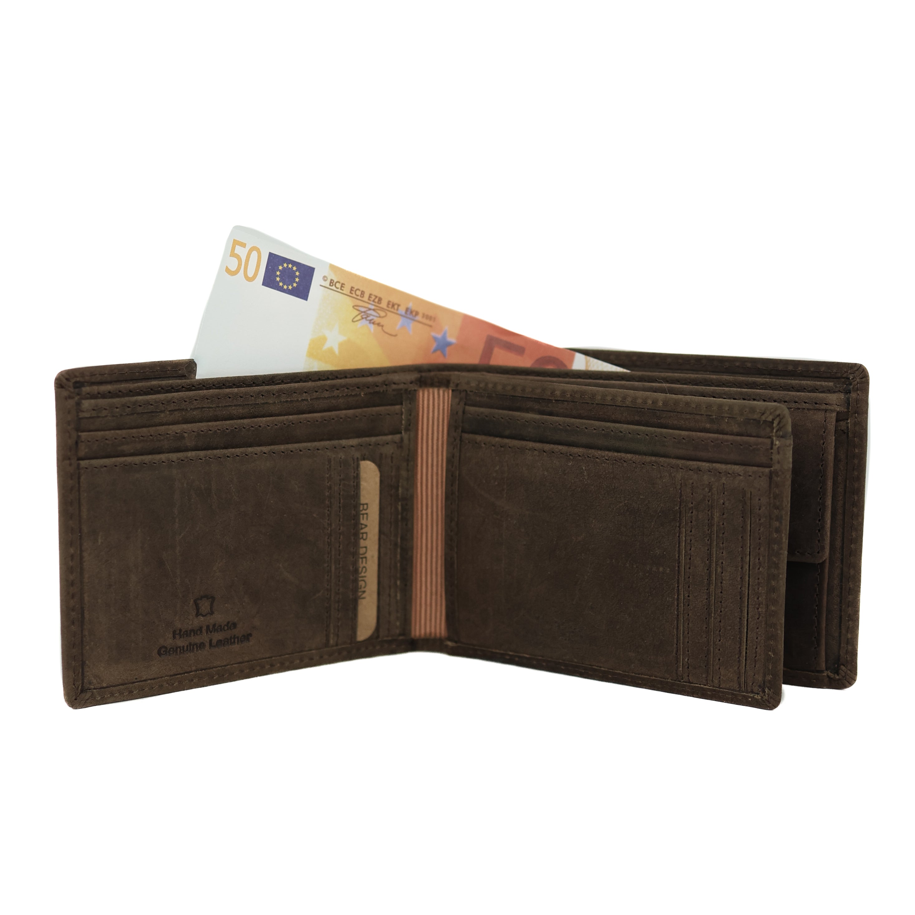 Brieftasche 'Floris' braun - HD 2749