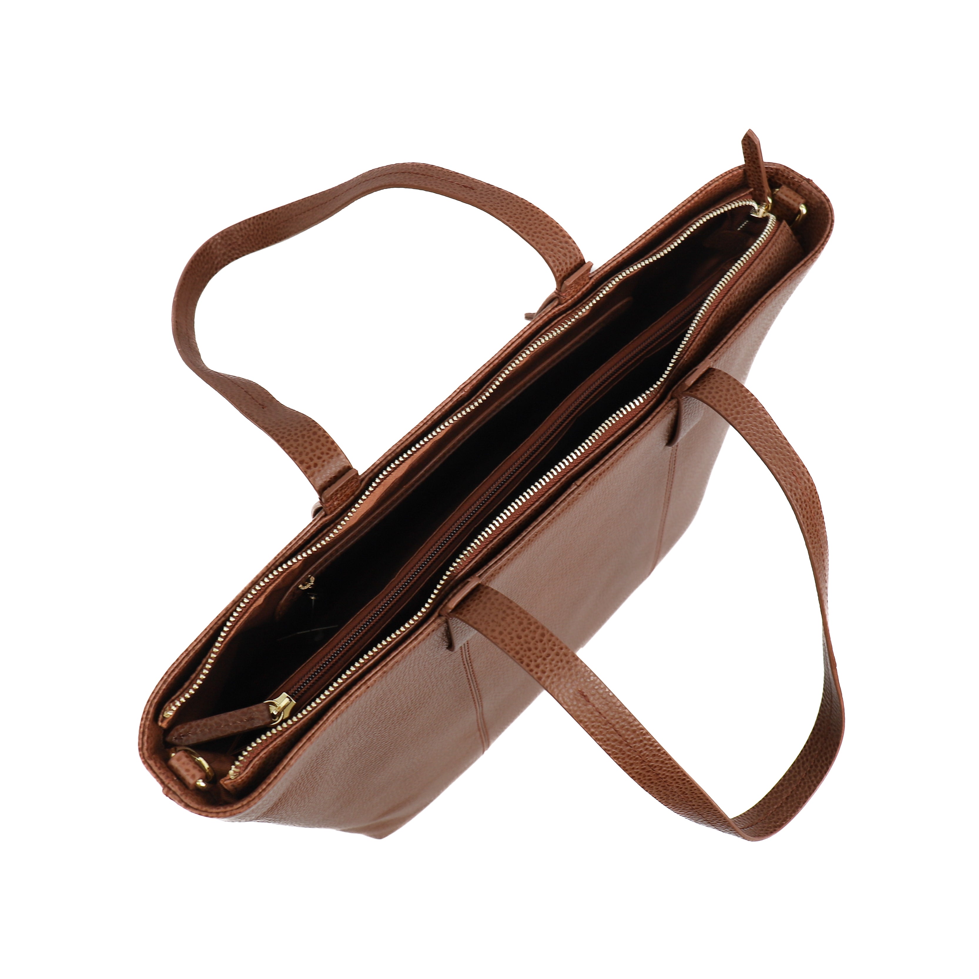 Großer Shopper 'Maya' Tipping Tan