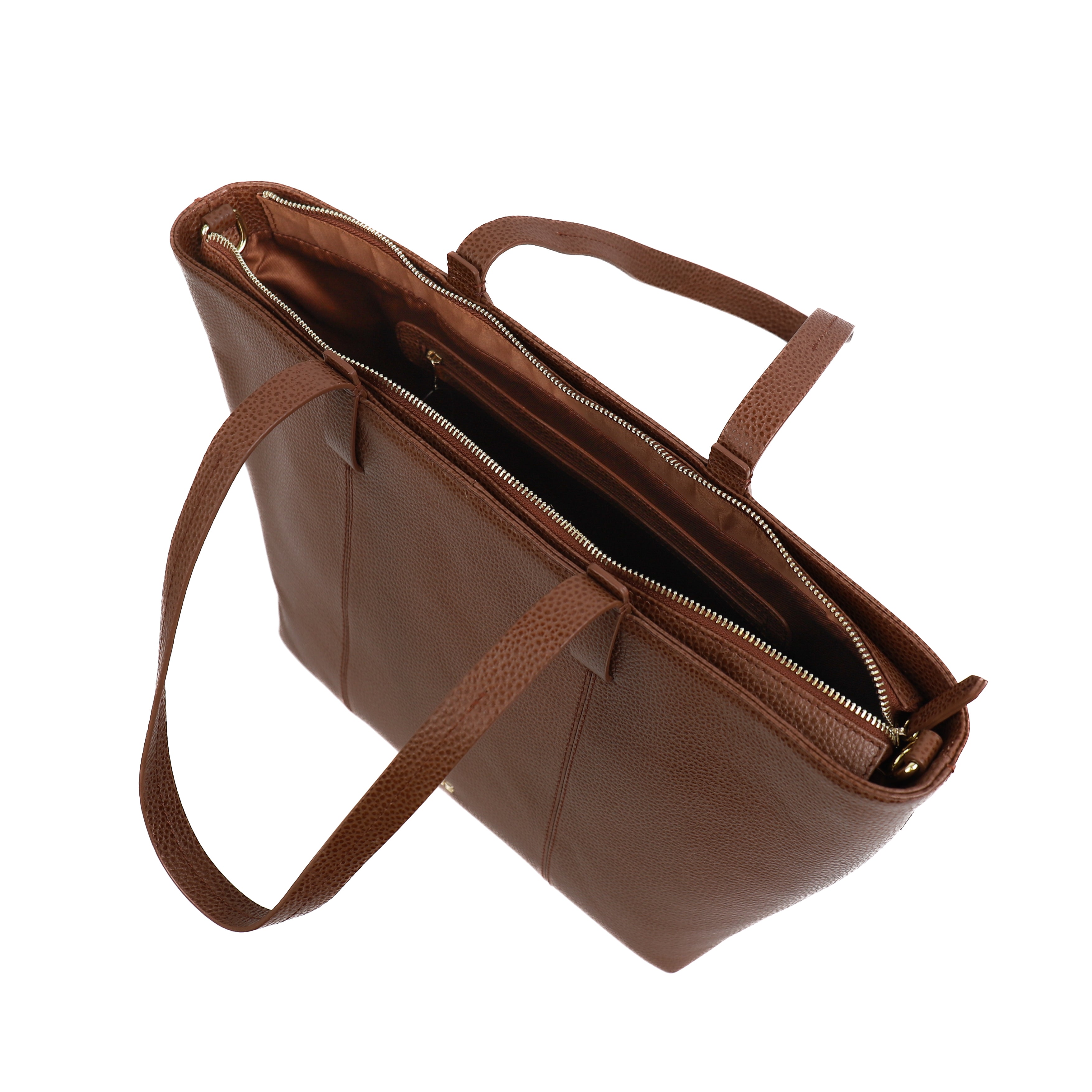 Großer Shopper 'Maya' Tipping Tan