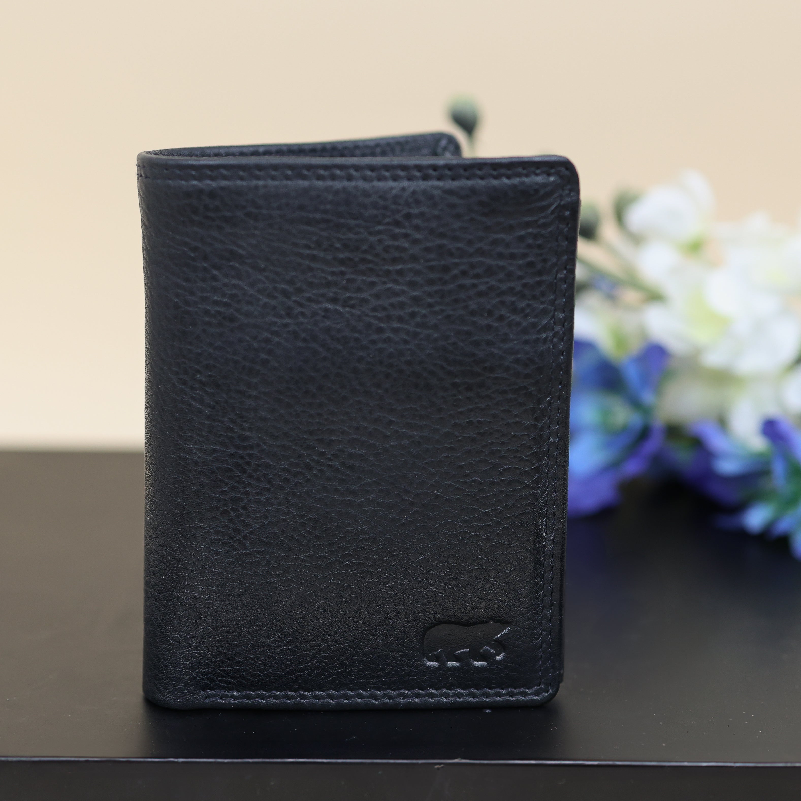 Hohe Billfold 'Aiden' Schwarz