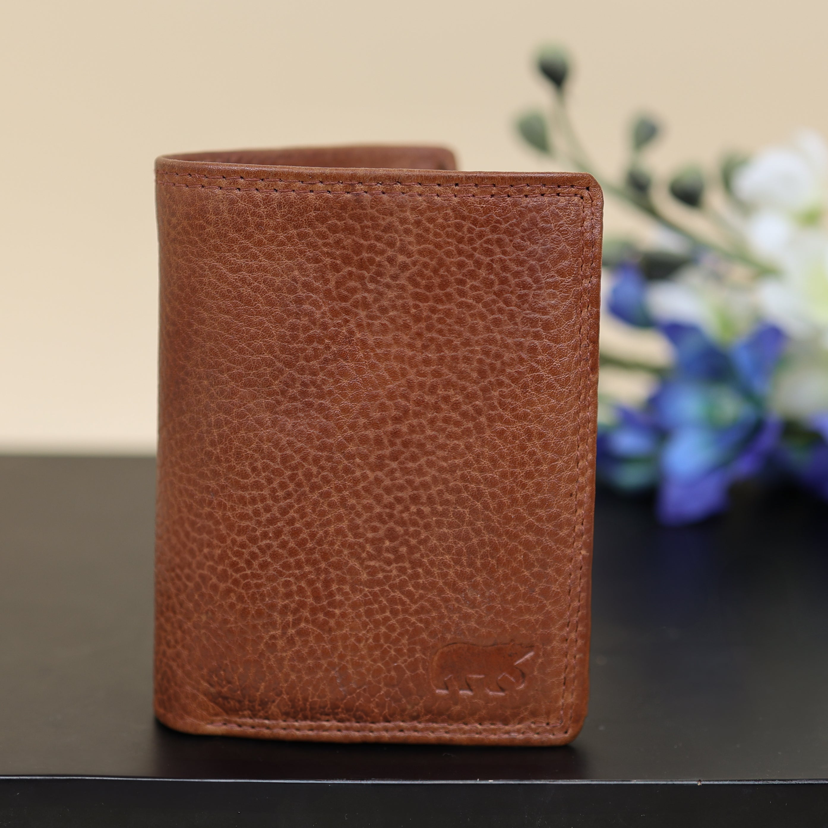 Hohe Billfold 'Nolan' Cognac