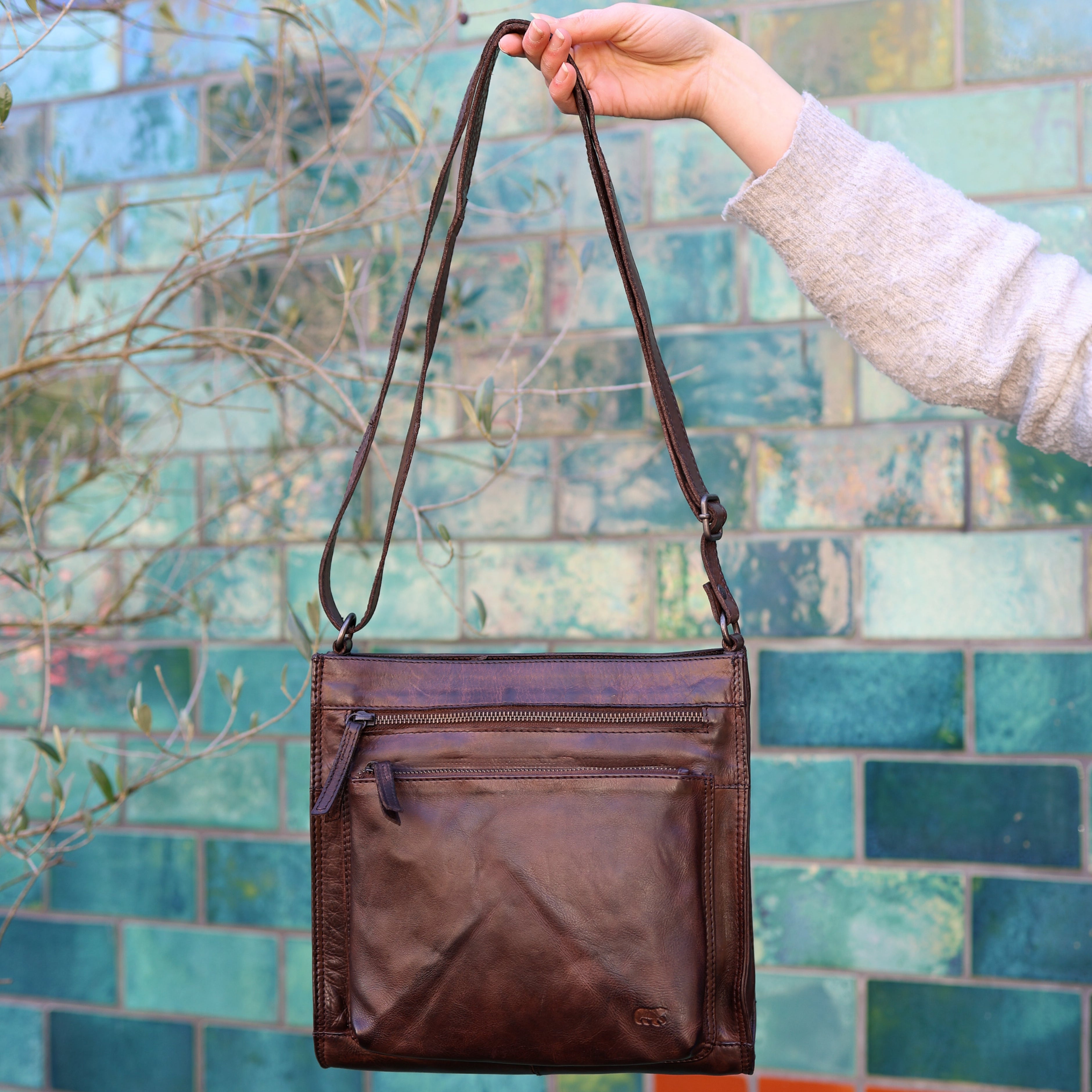 Umhängetasche 'Marisa' blau