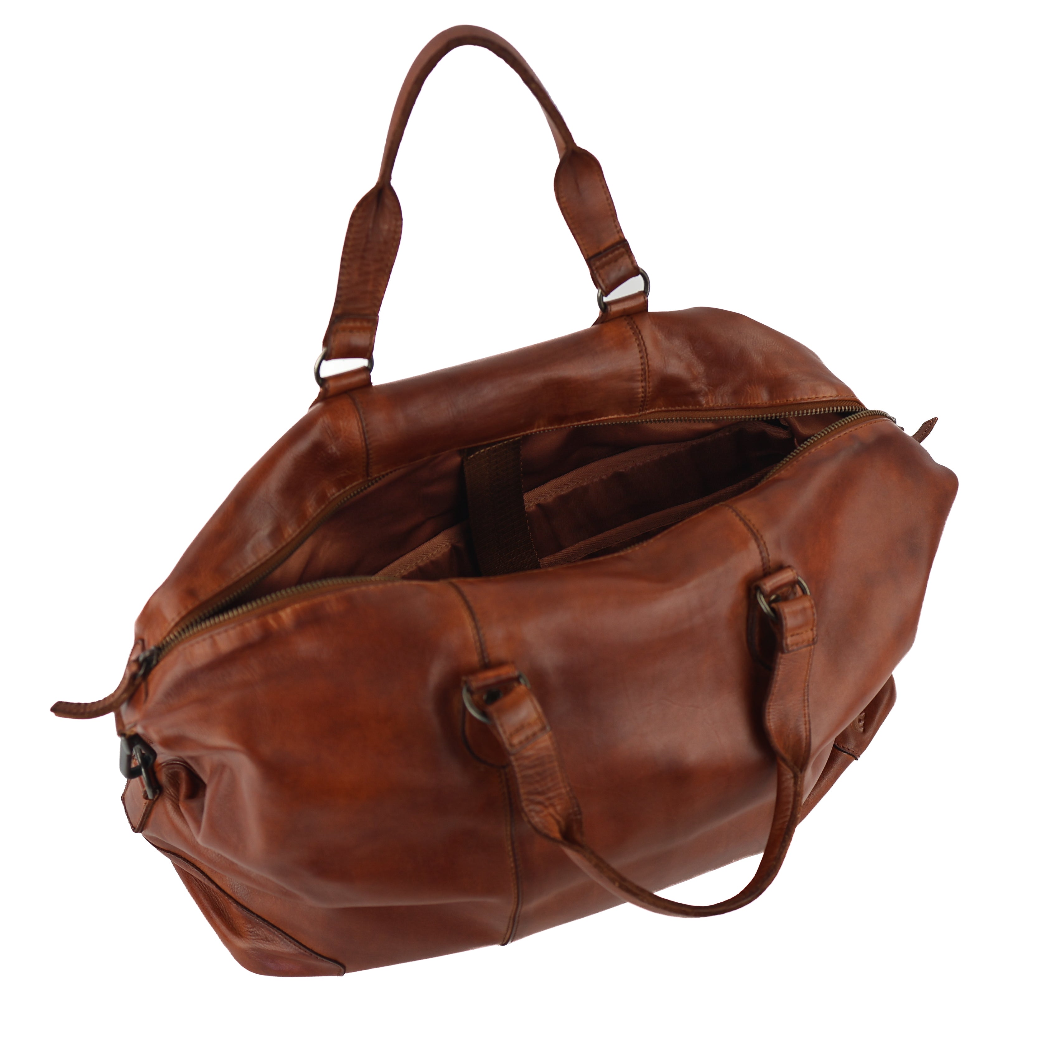 Wochenendtasche 'Sam' Cognac