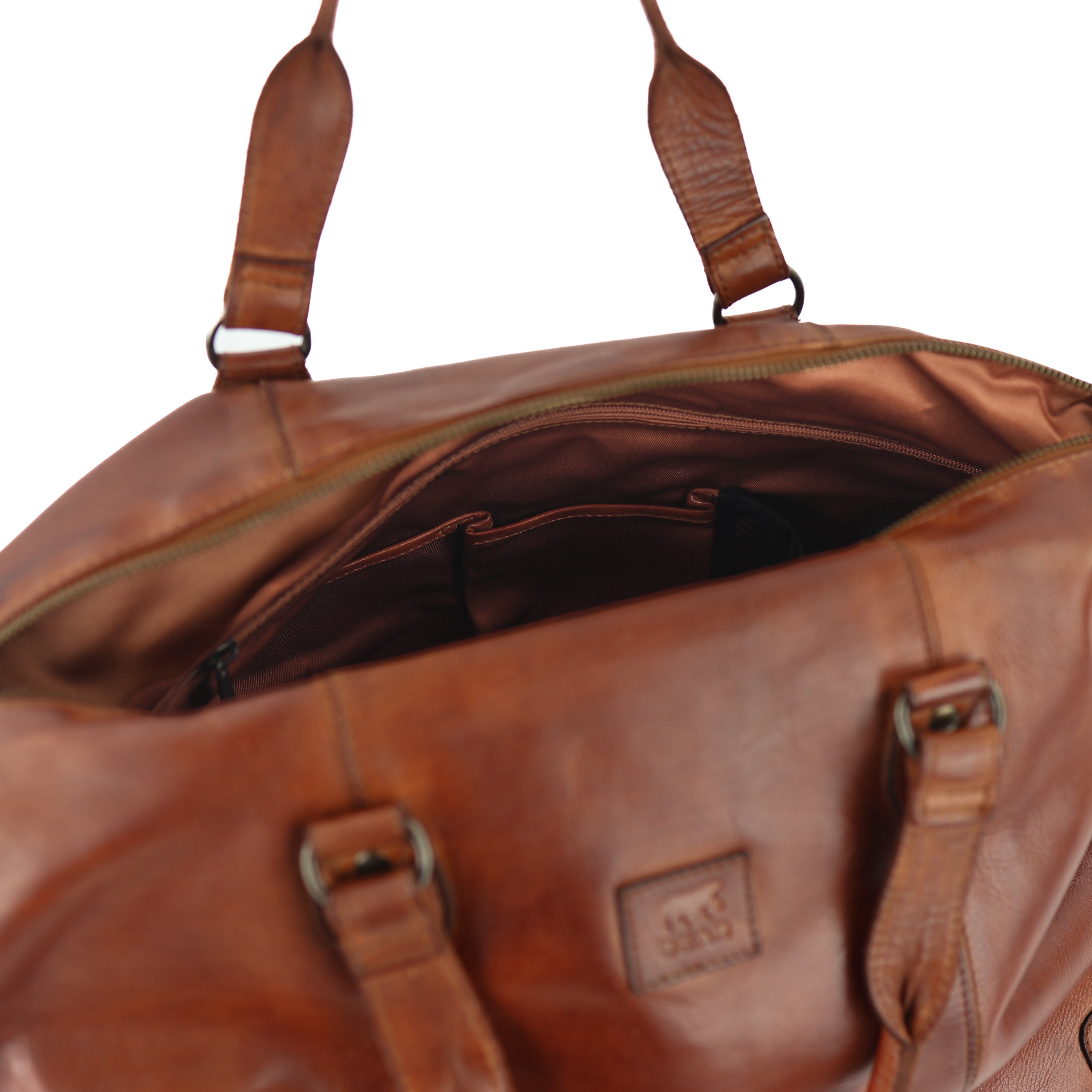 Wochenendtasche 'Sam' Cognac