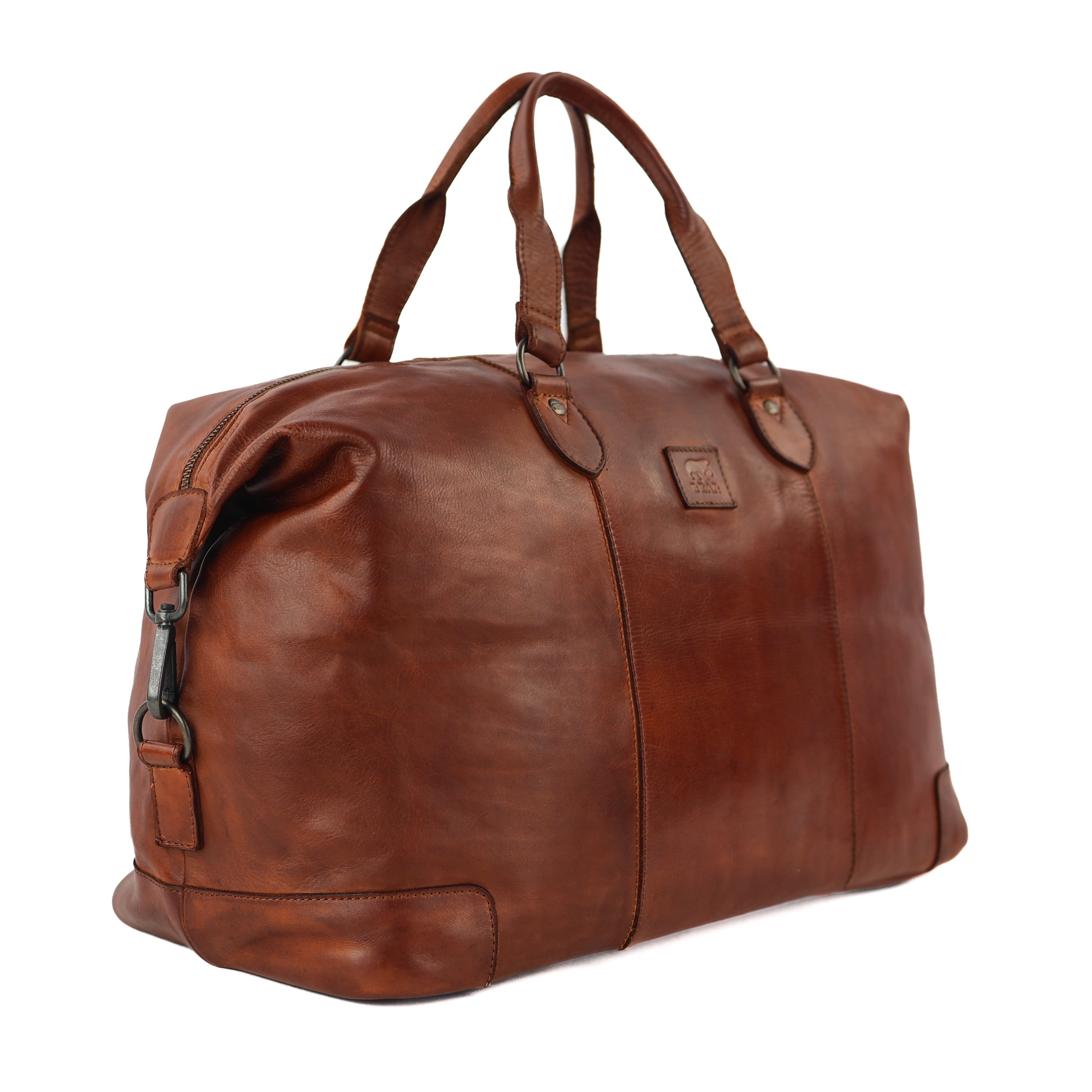 Wochenendtasche 'Sam' Cognac