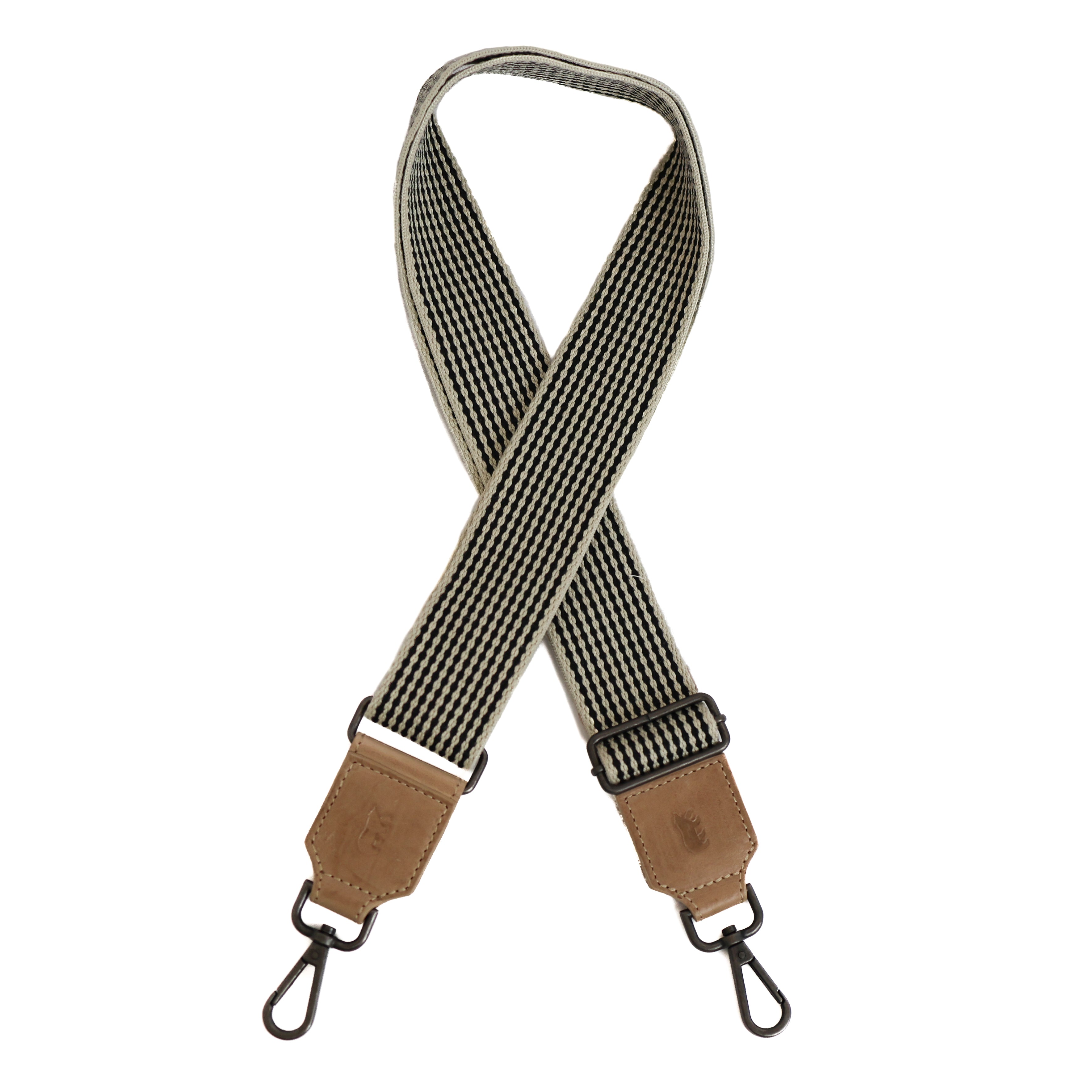 Bag Strap 'Gita' Schwarz/Beige