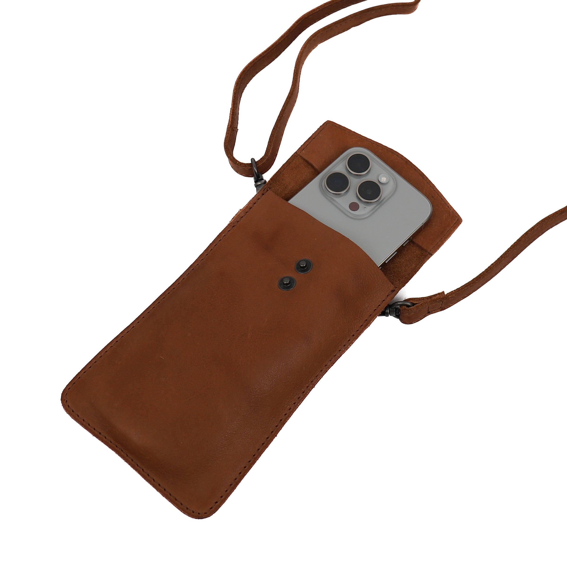 Handytasche 'Priya' Cognac