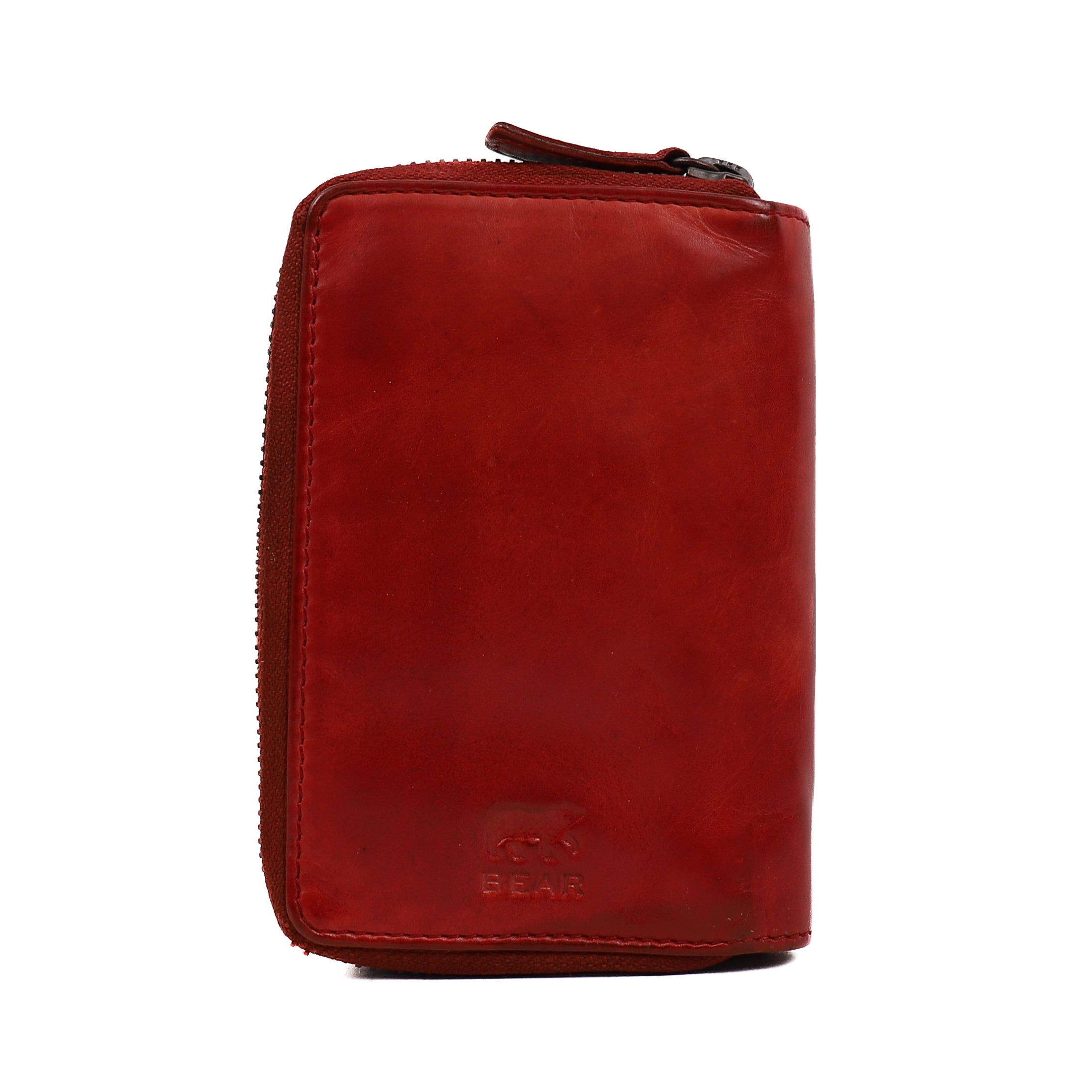 Reißverschluss-Geldbörse 'Loet' rot - CL 13550