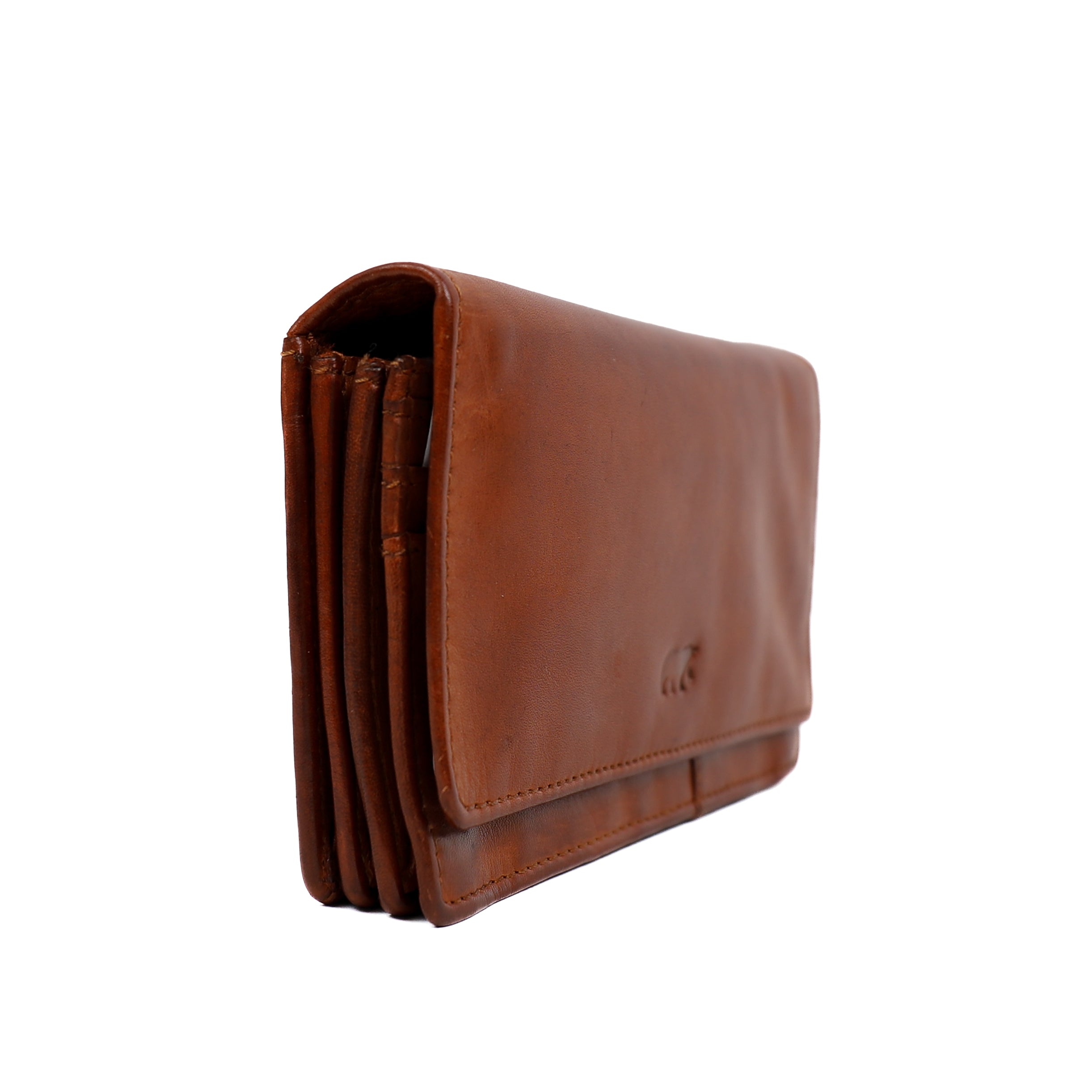 Wickelgeldbörse 'Emma' Cognac - CL 782 RFID