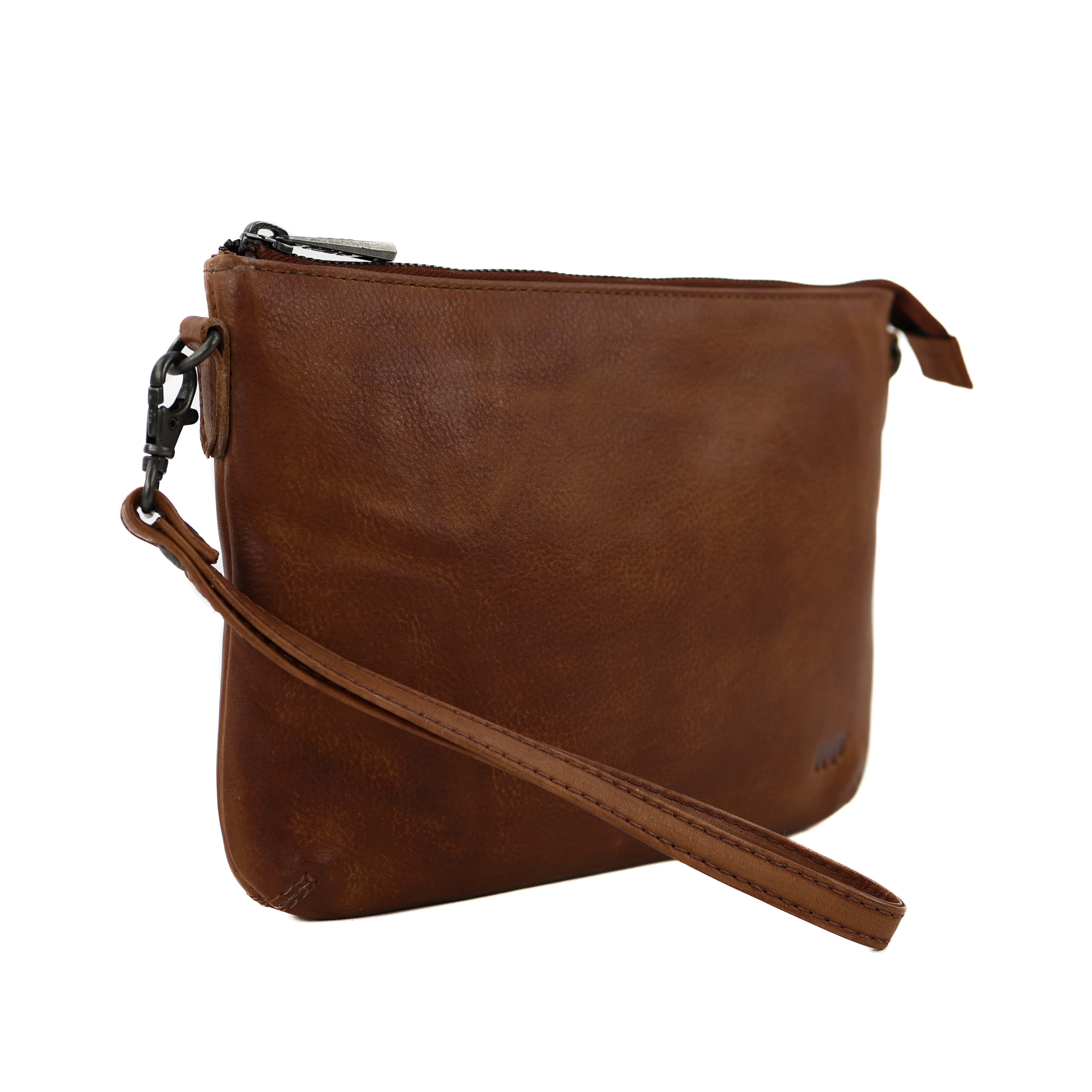 Clutch/Umhängetasche 'Julie' Cognac