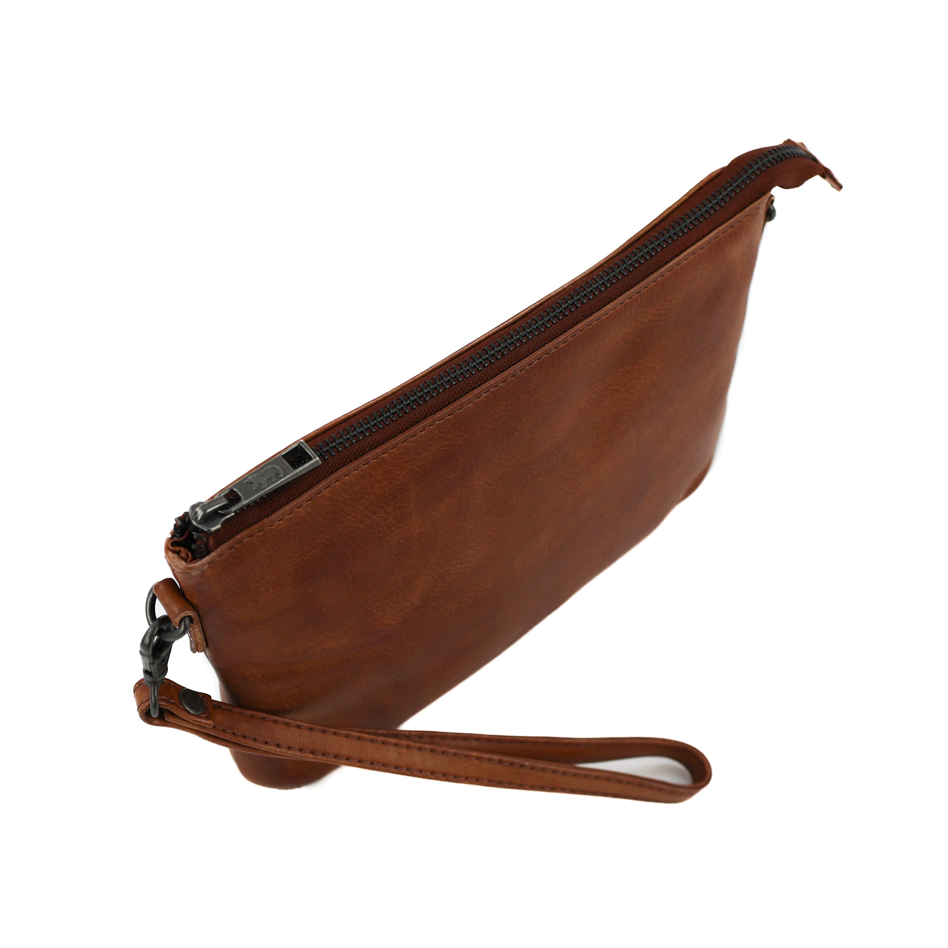 Clutch/Umhängetasche 'Julie' Cognac