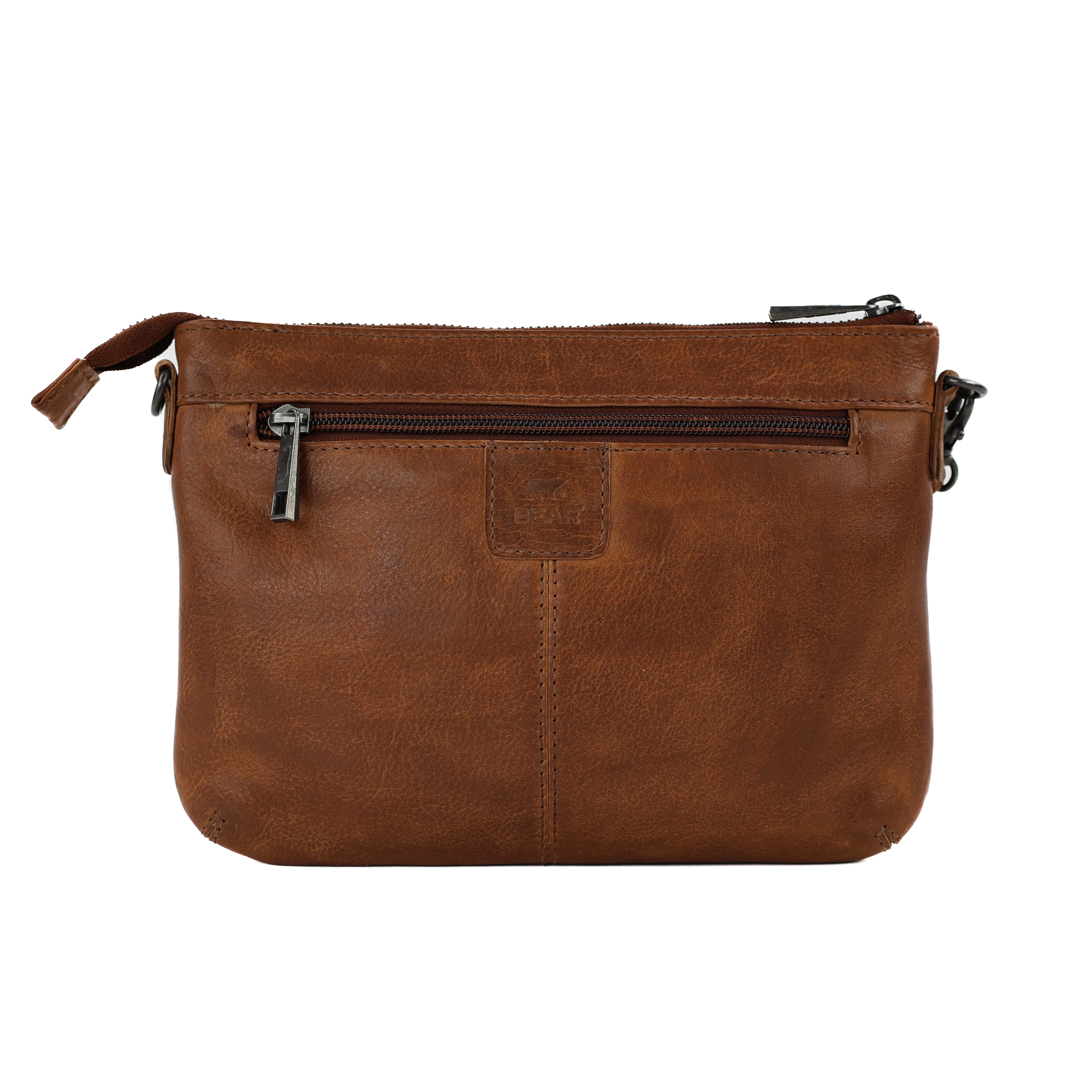 Clutch/Umhängetasche 'Julie' Cognac