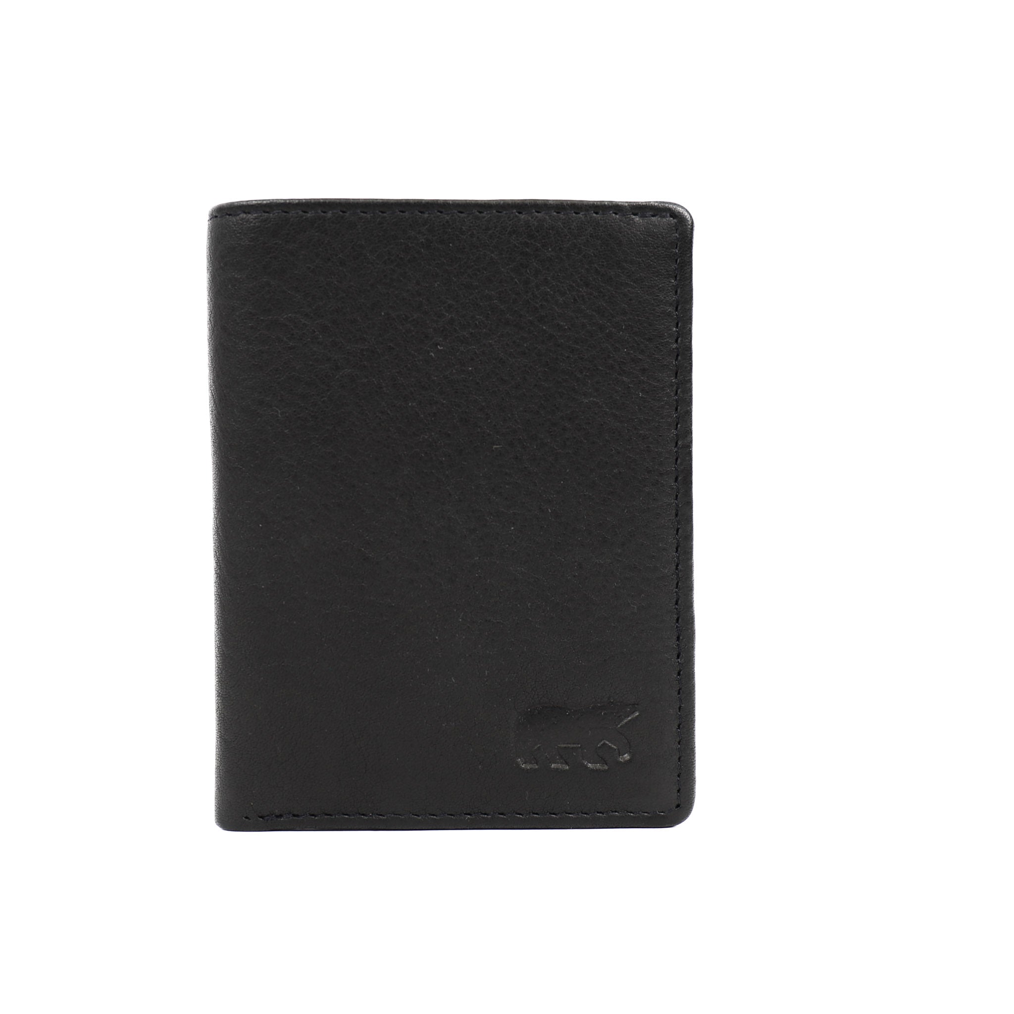 Kartenhalter mit Geldscheinfach 'Cas' Schwarz