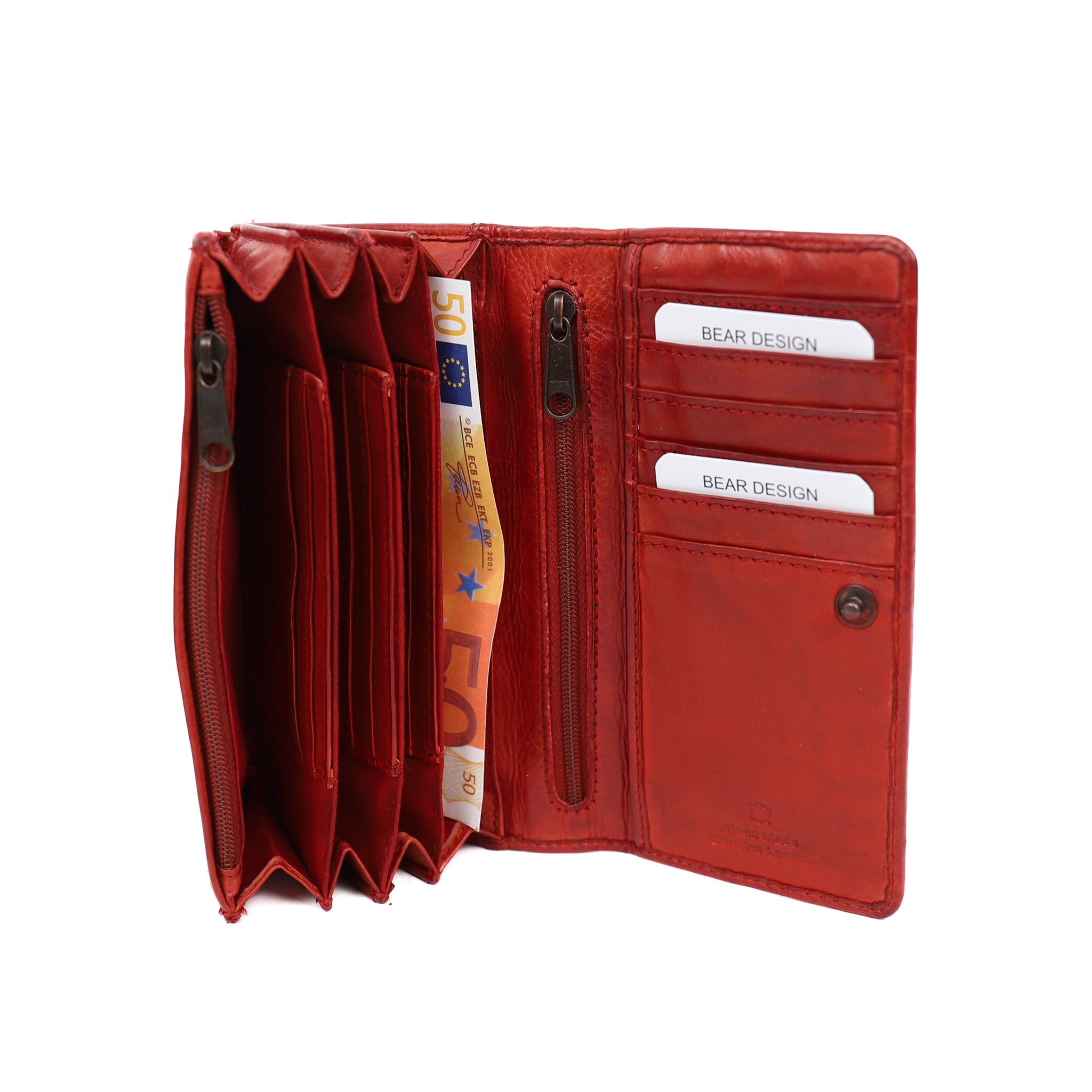 Wickelgeldbörse 'Noor' rot - CL 9918