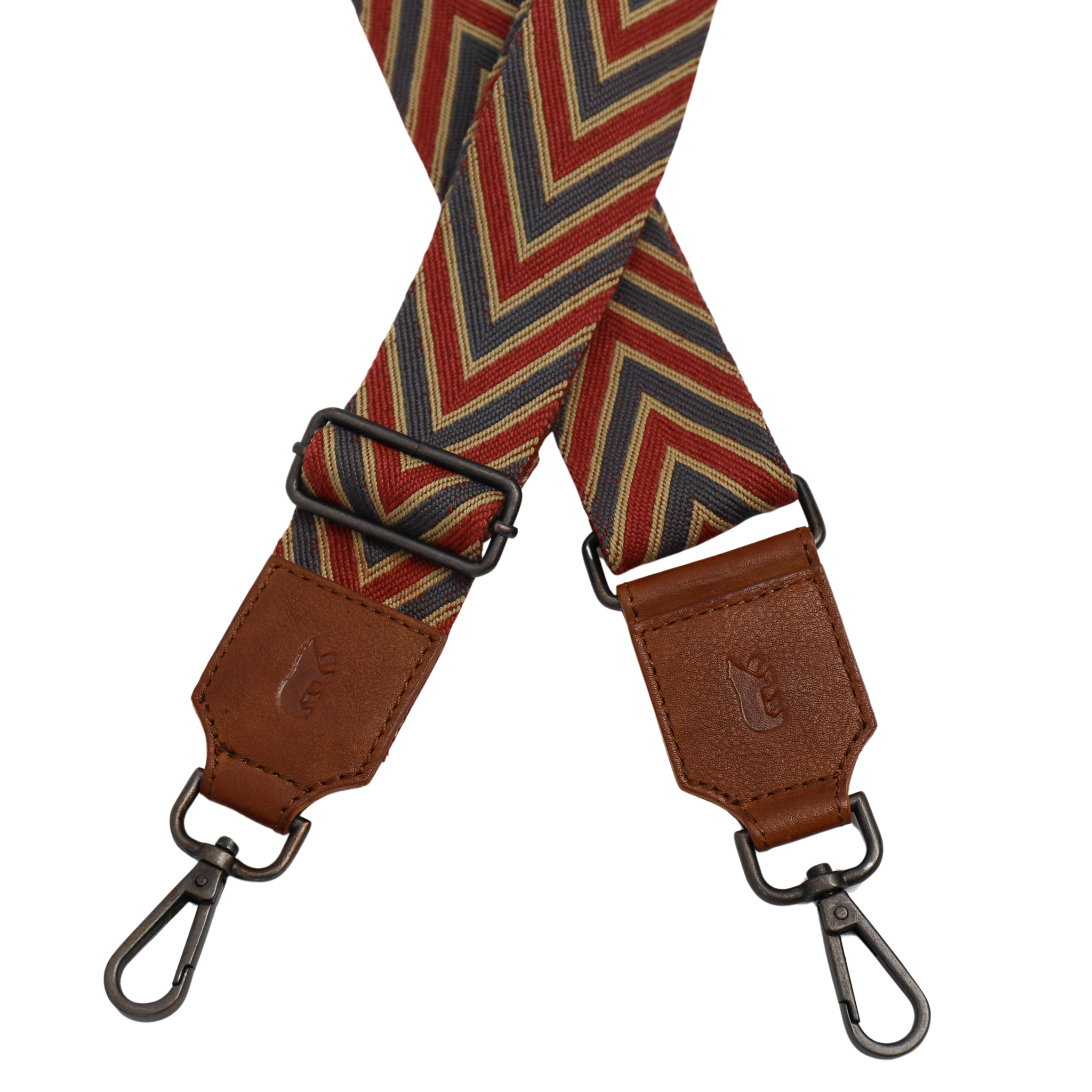 Bag Strap 'Arrow' Rot/Blau