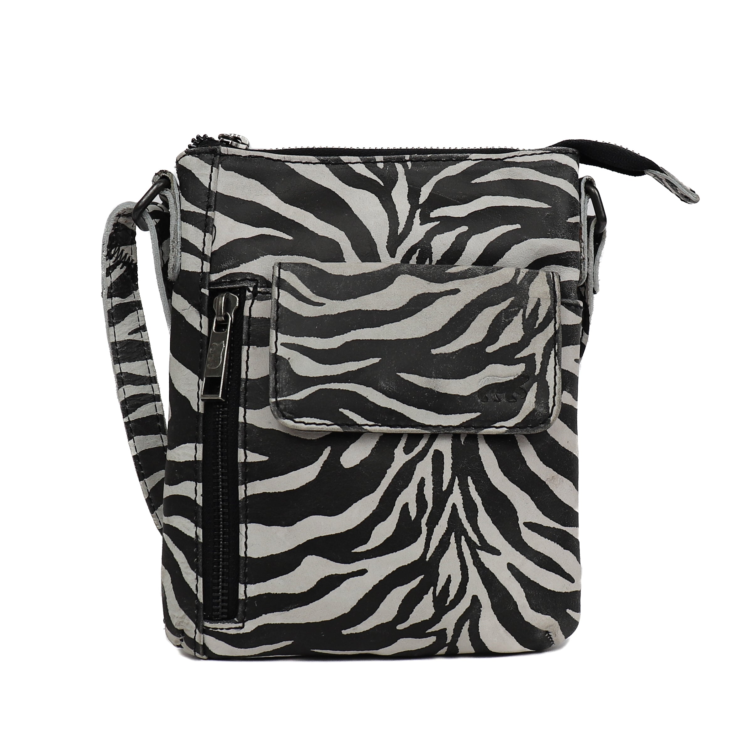 Umhängetasche 'Davide' Zebra