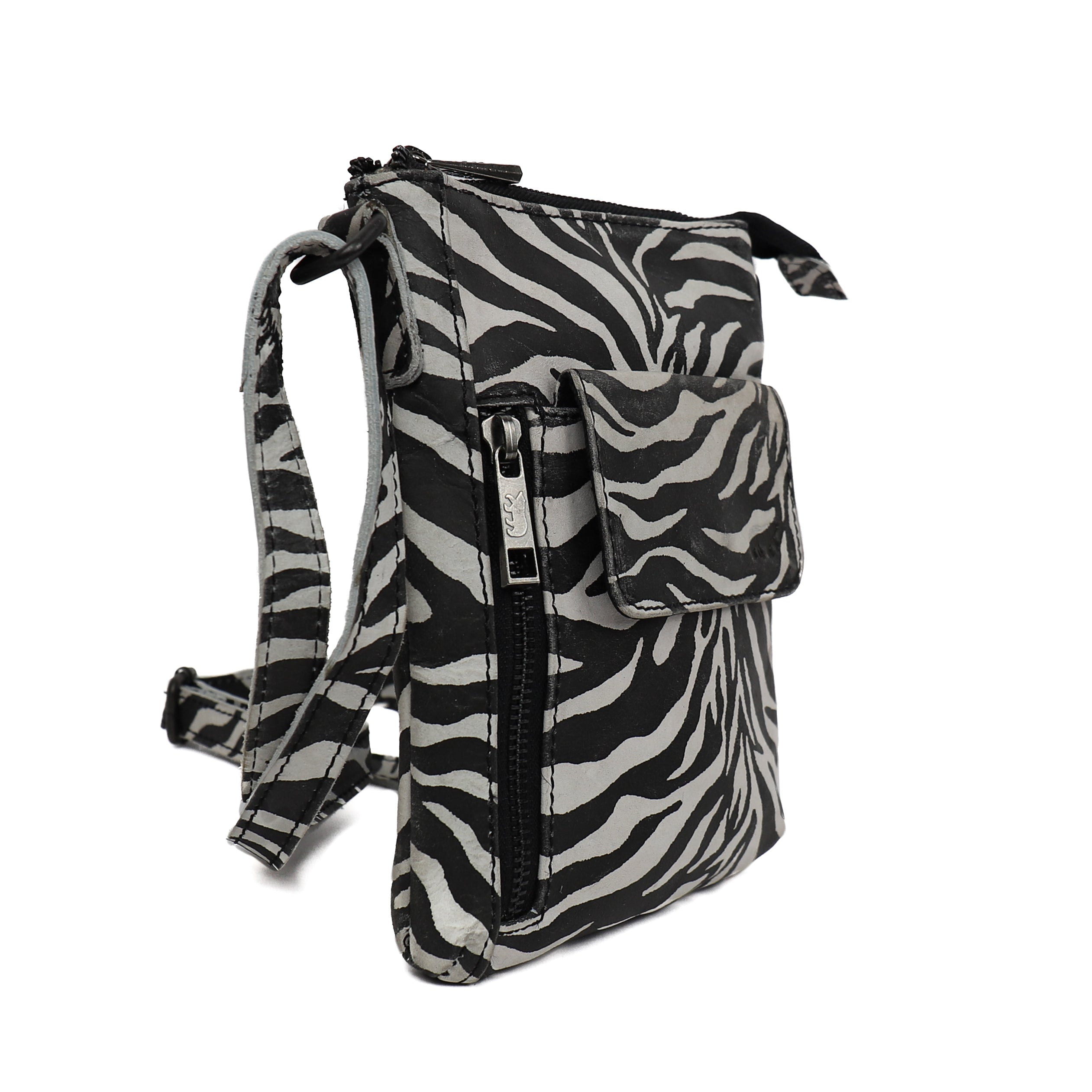 Umhängetasche 'Davide' Zebra